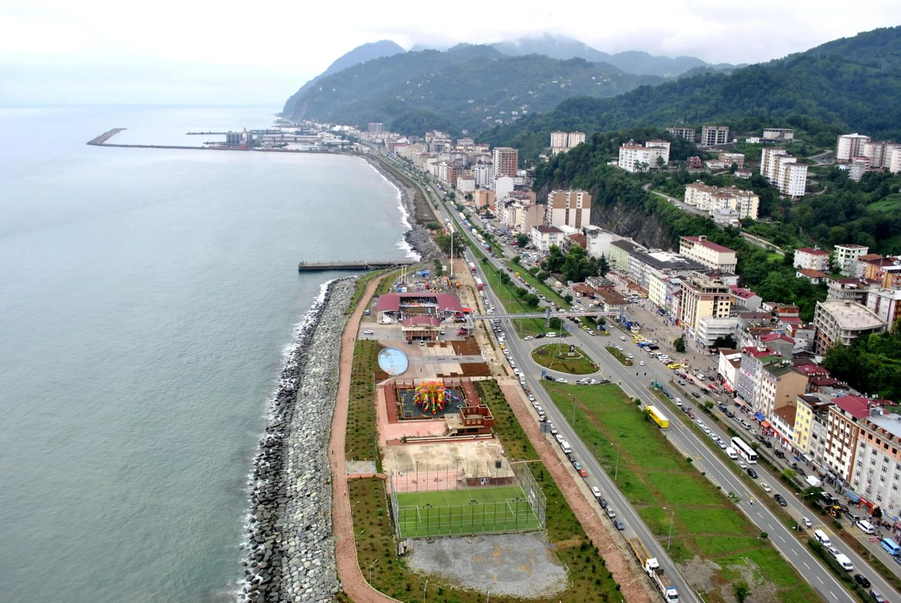 Bird's eye view in Cihan Hotel