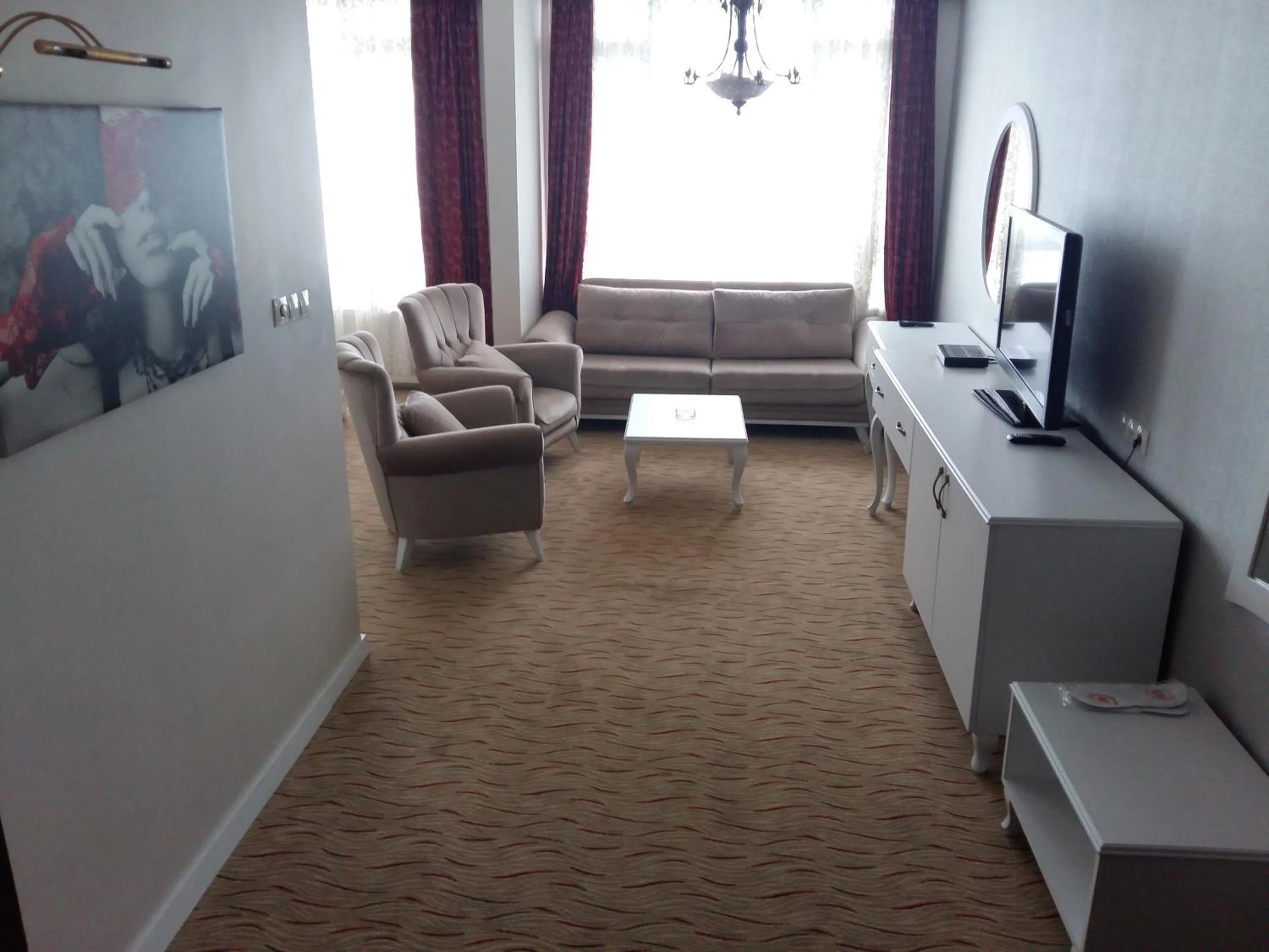 Decorative detail in Cihan Hotel