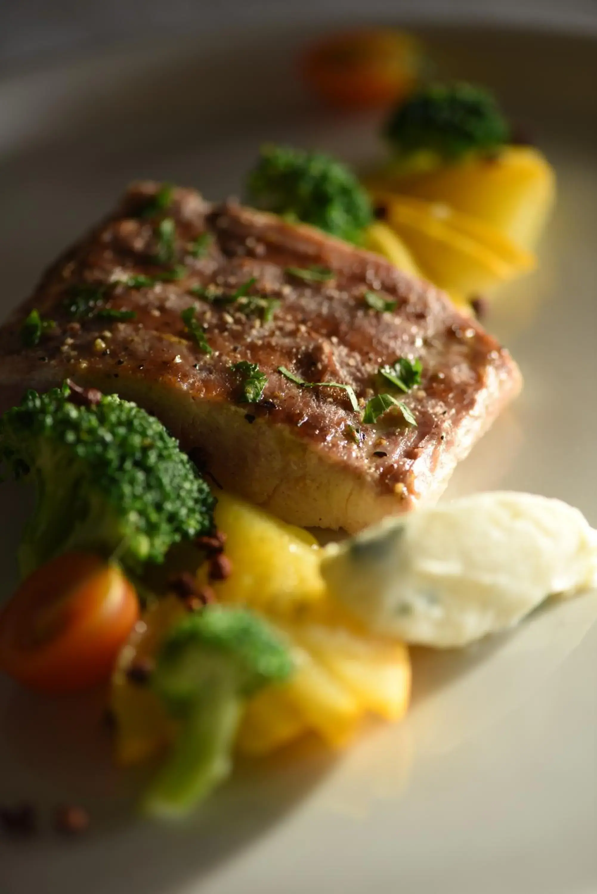 Food close-up in Constance Sakoa Boutik Food close-up in Constance Sakoa Boutik