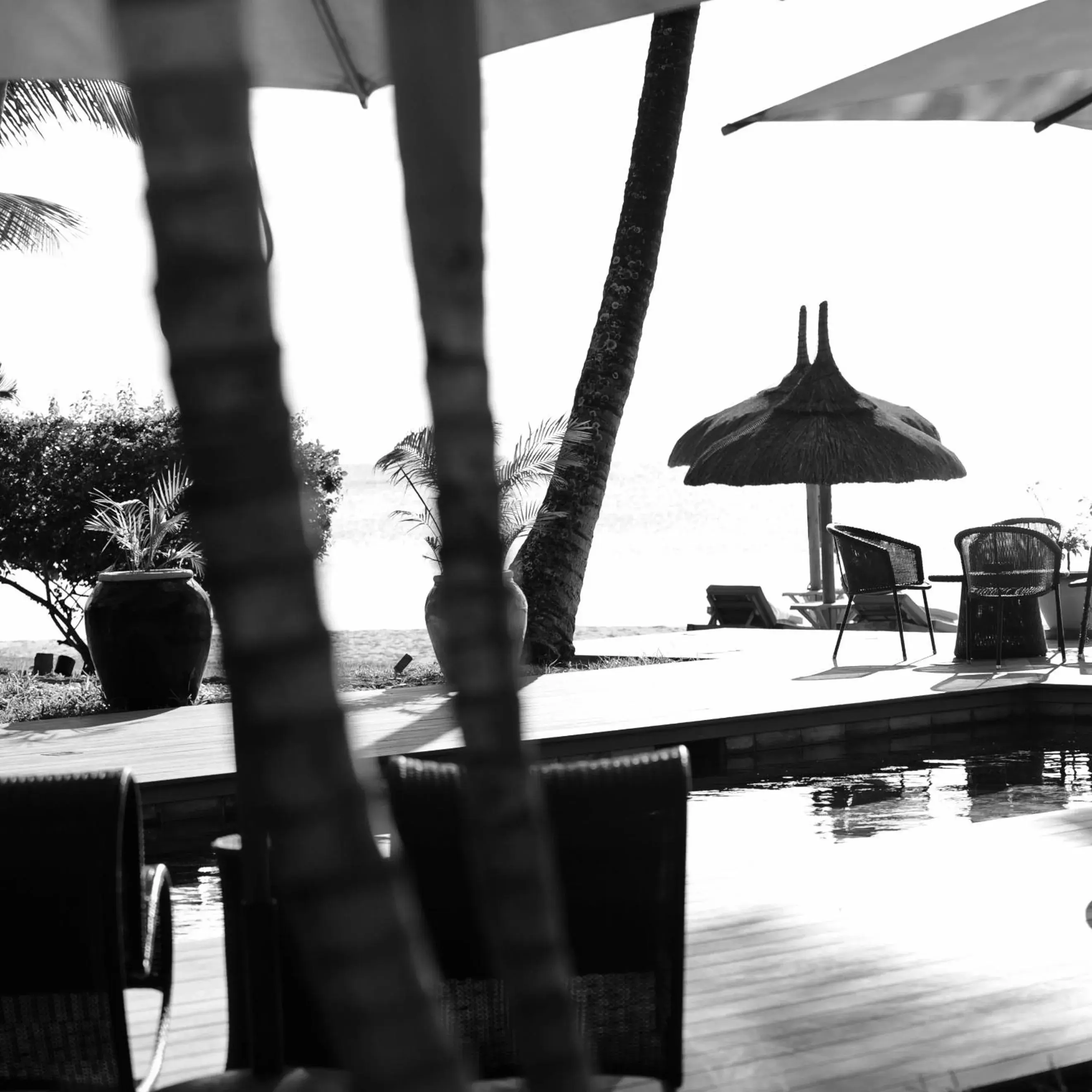 Pool view in Constance Sakoa Boutik Pool view in Constance Sakoa Boutik