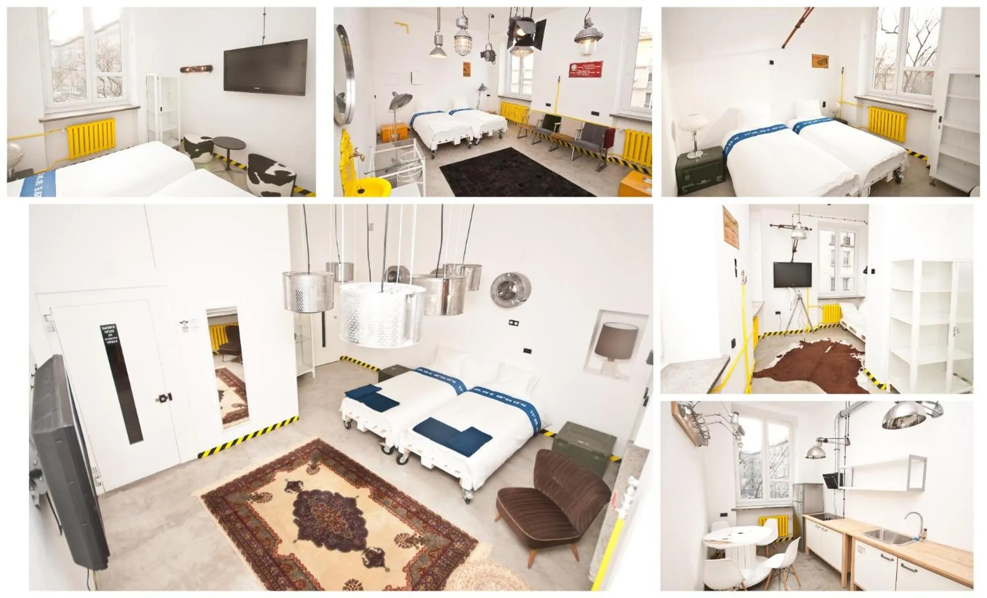 Kitchen or kitchenette, Bed in Loft Lot Pszczoły