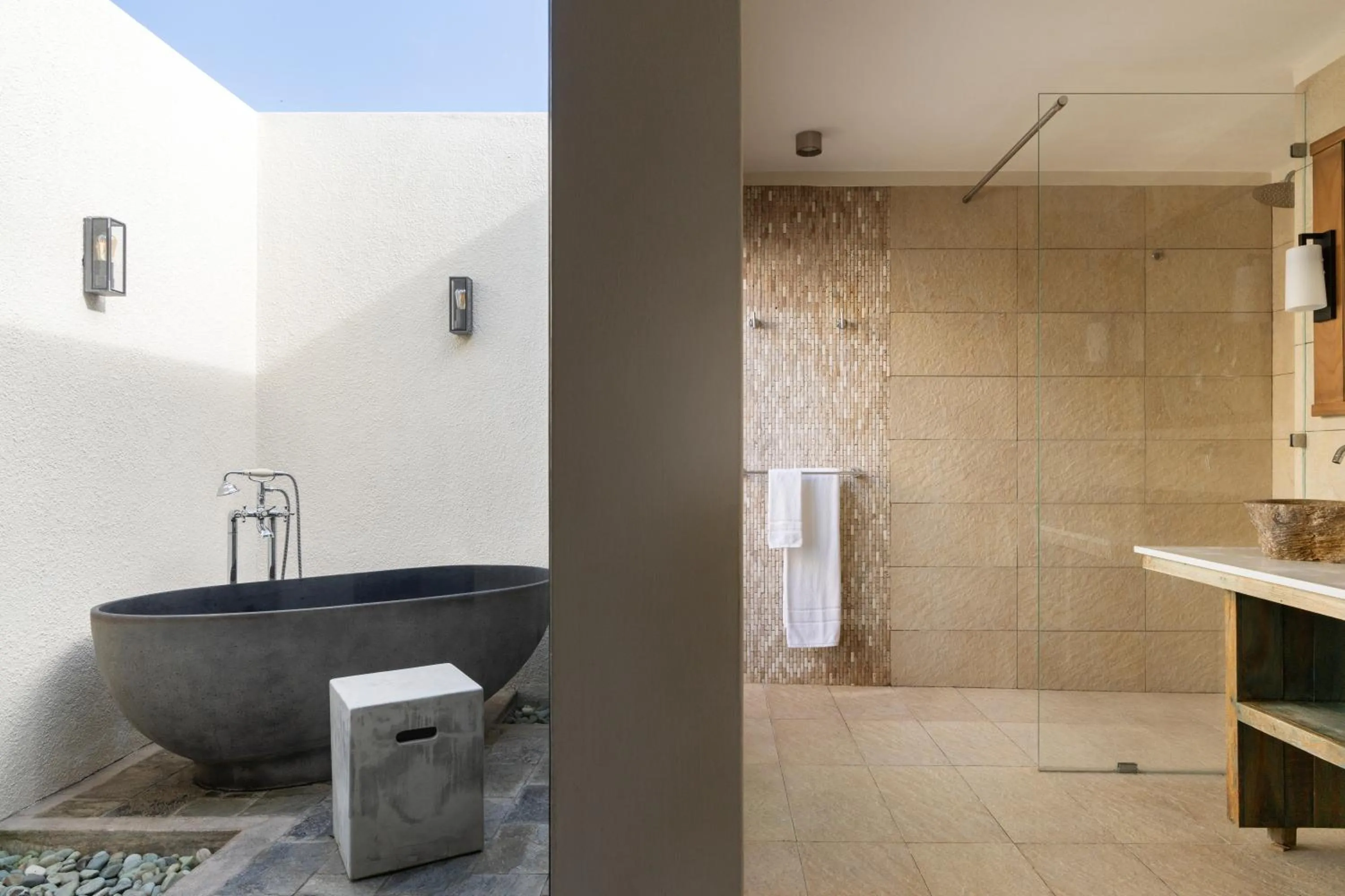 Shower in Constance Tekoma - Rodrigues Island