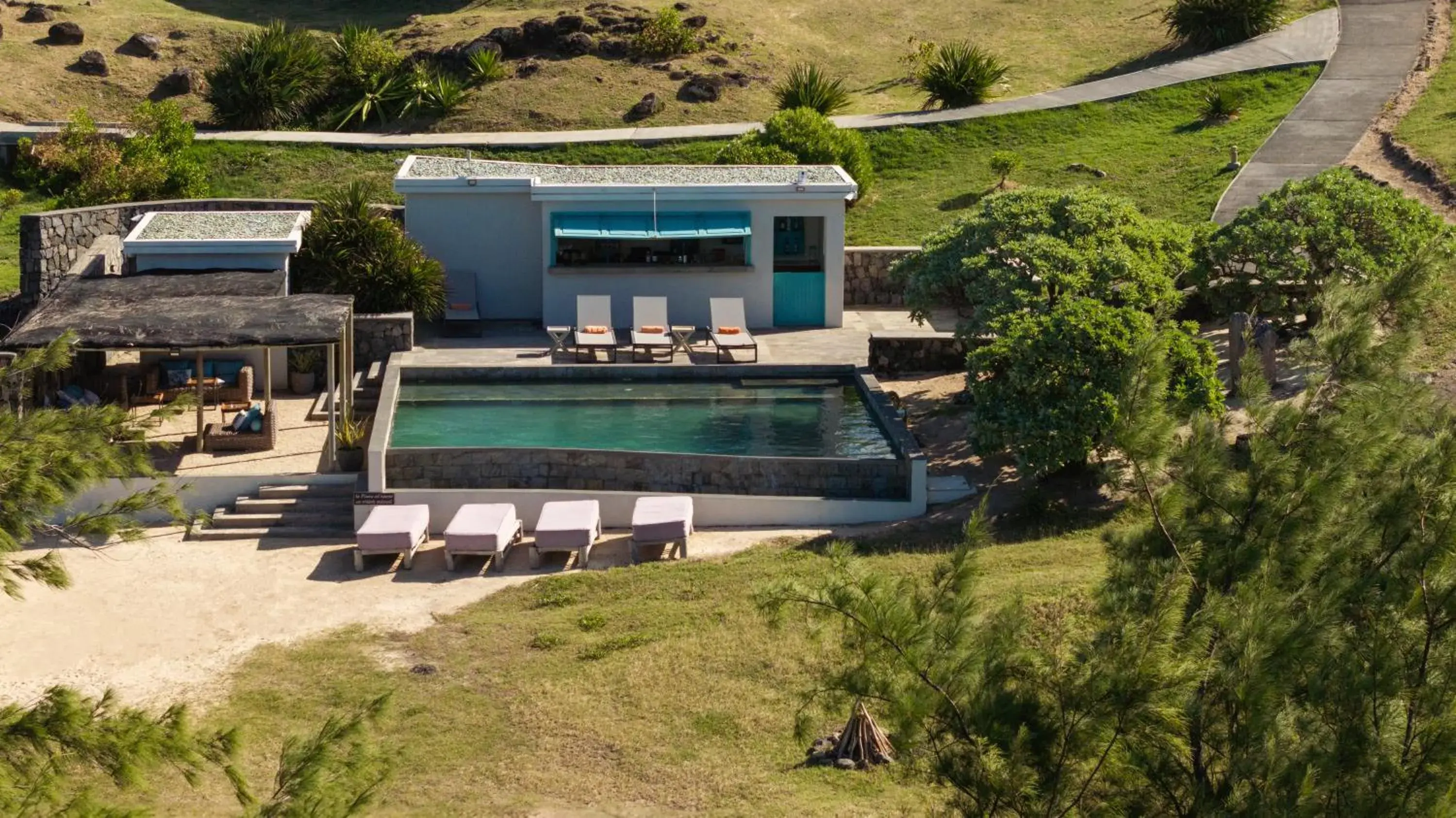 Pool view in Constance Tekoma - Rodrigues Island Pool view in Constance Tekoma - Rodrigues Island