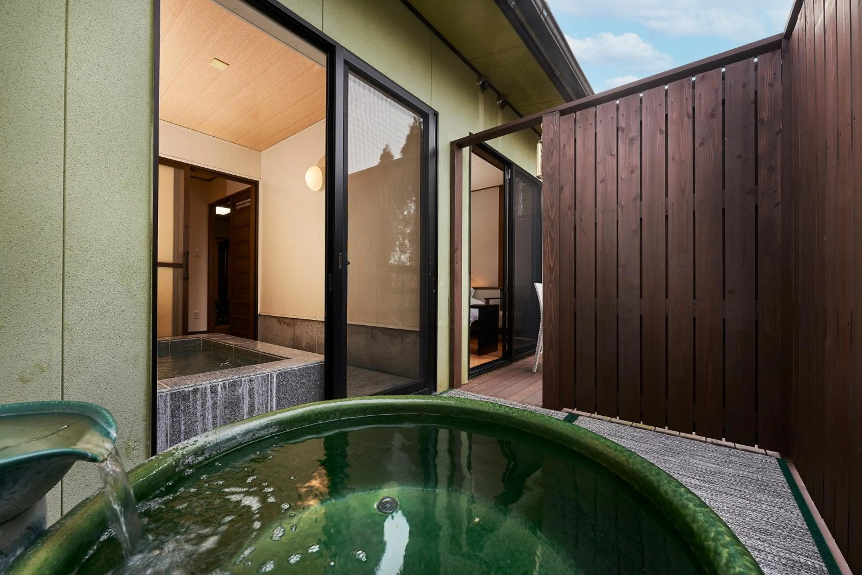 Hot Spring Bath in Kisara