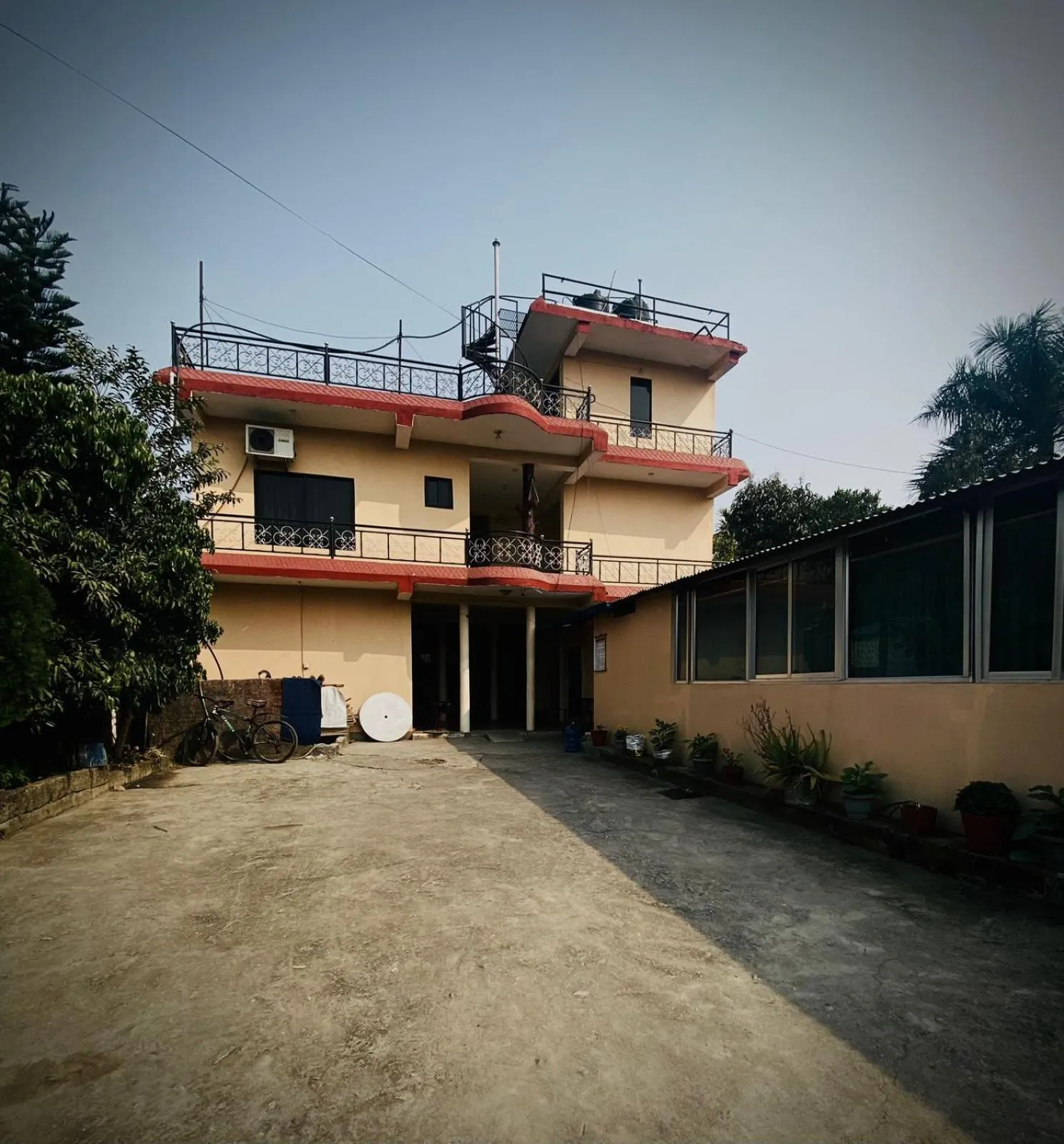 Property building in Hotel BhupuSainik Sauraha, Chitwan
