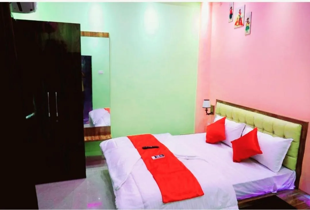 Bed in Hotel Ananya Inn