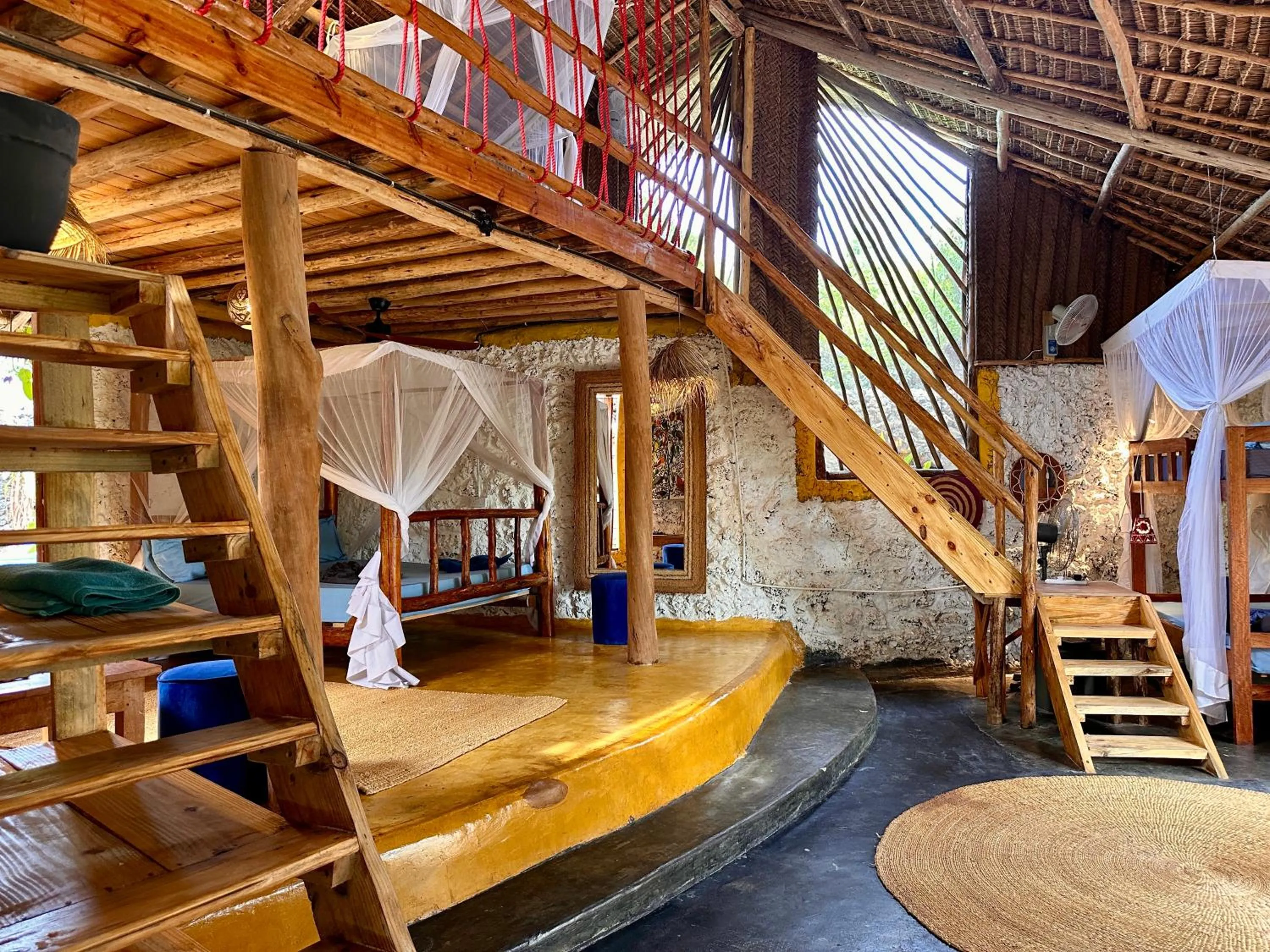 bunk bed in Kameleon Blue