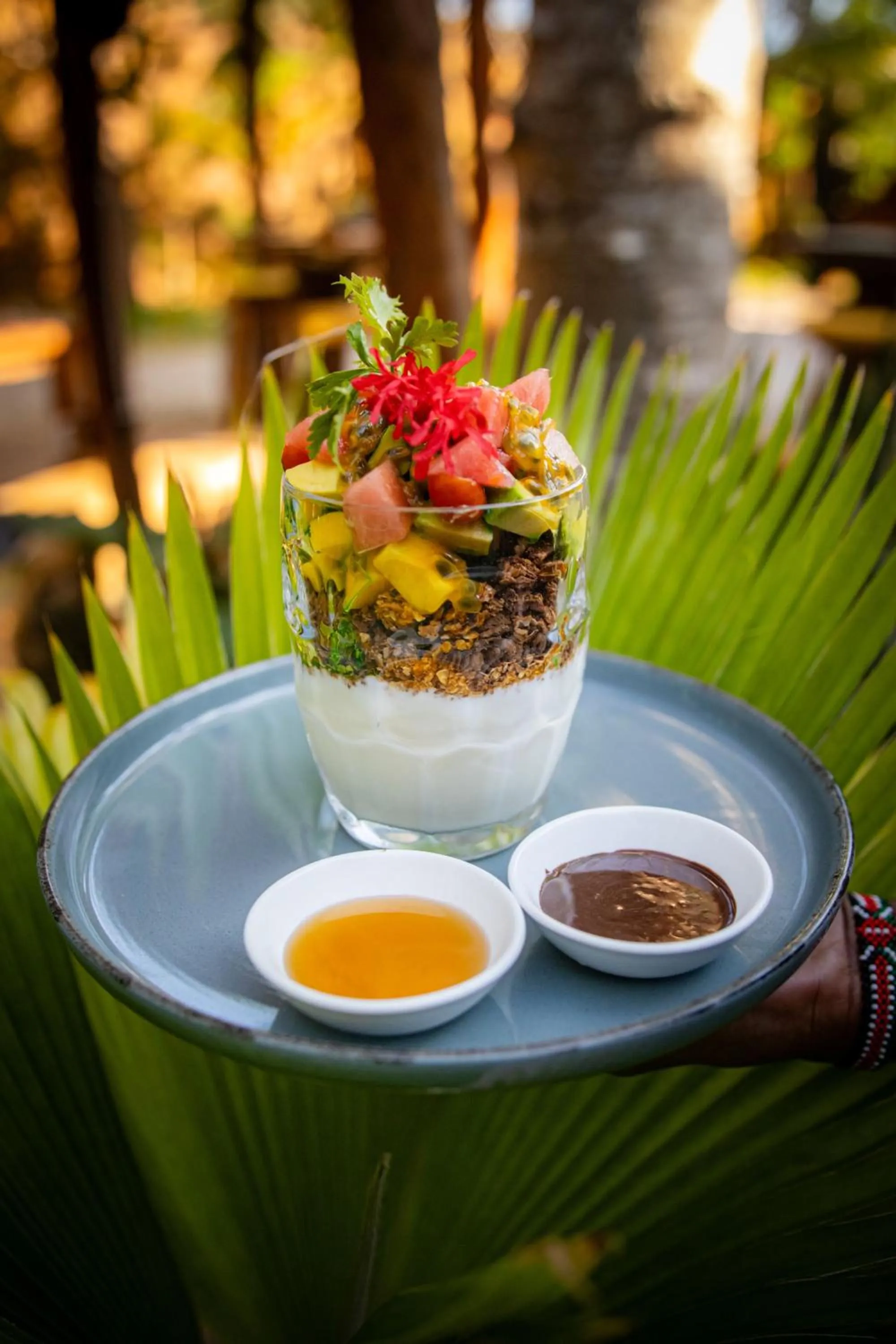 Food in Kameleon Blue