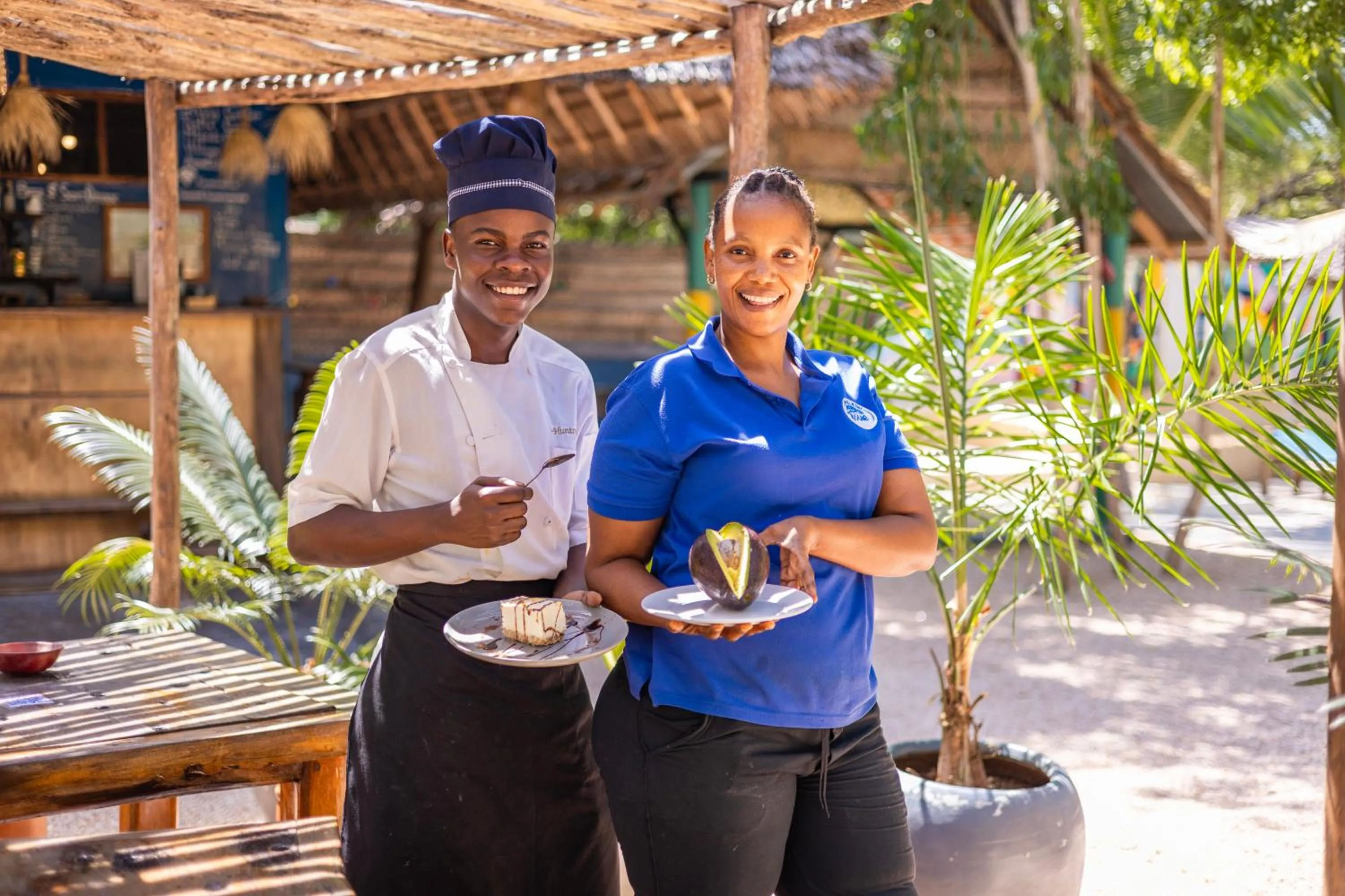 Staff in Kameleon Blue