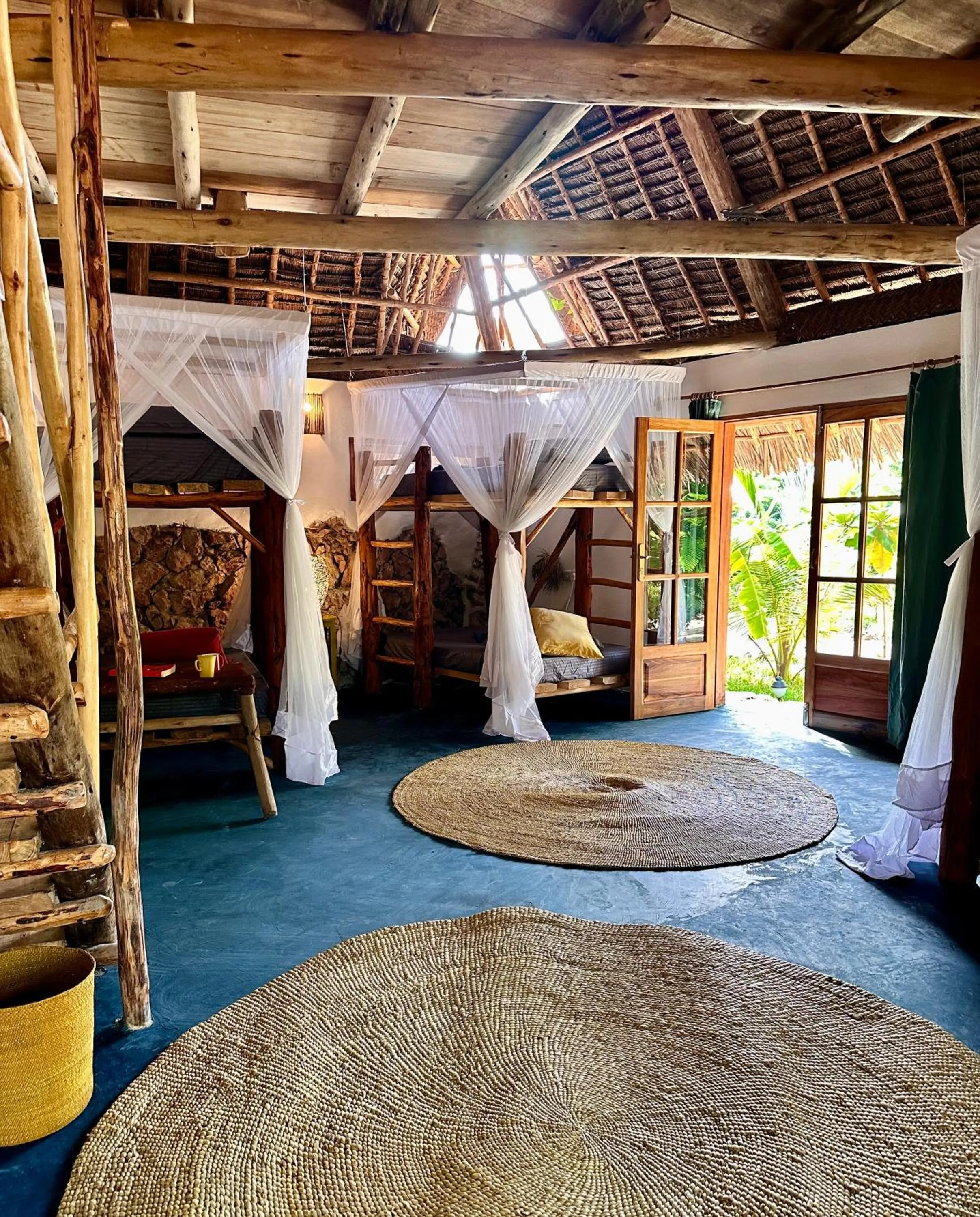 bunk bed in Kameleon Blue