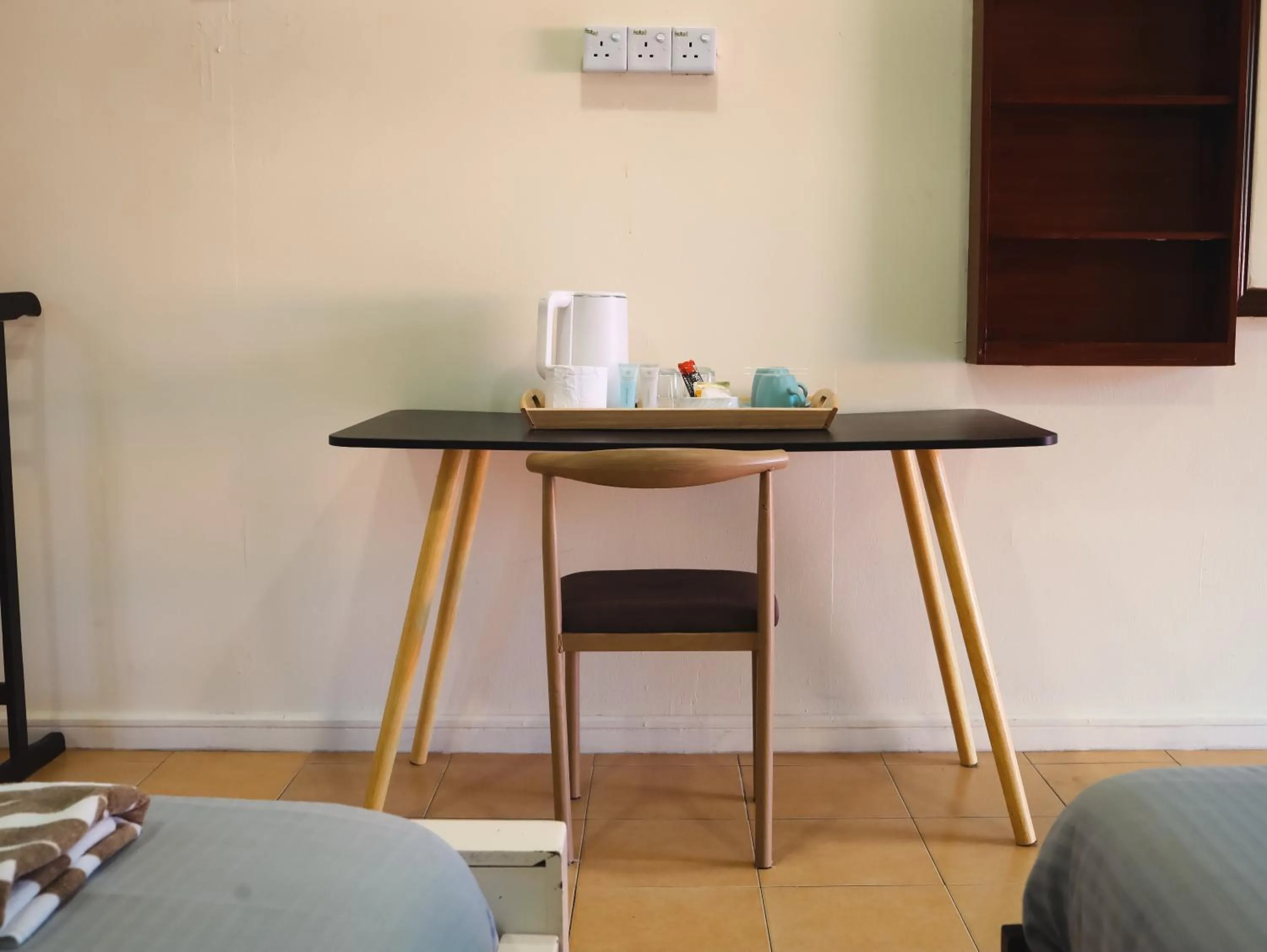 Coffee/tea facilities in papaya resort