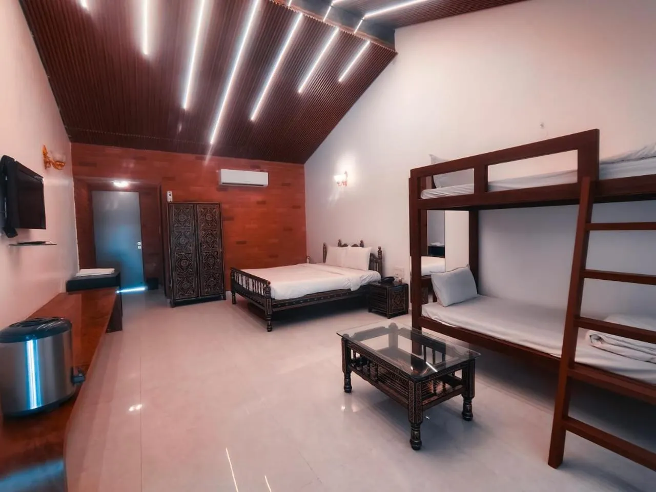bunk bed, Bed in Anand Resort - A luxury Private Pool Resort in Nashik
