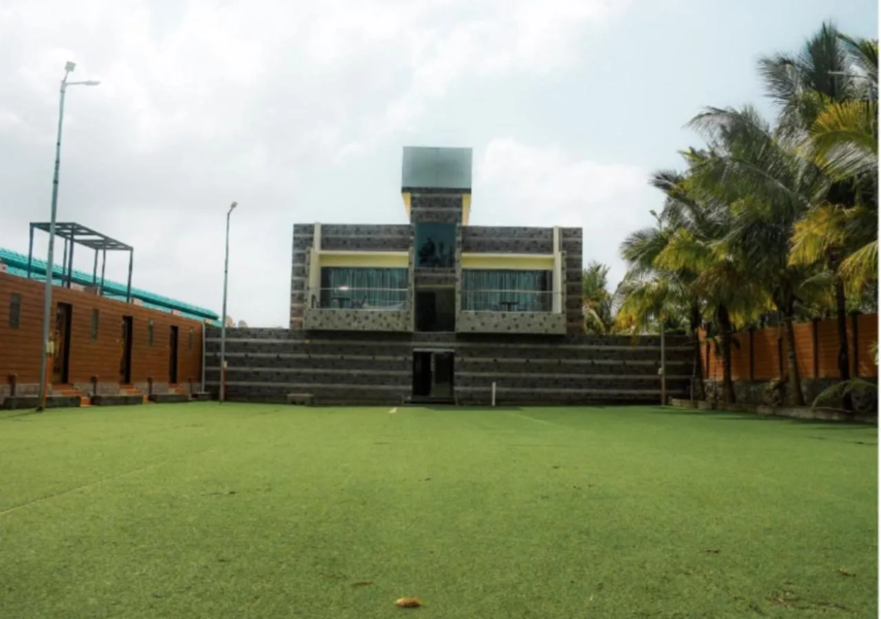 Property building in Anand Resort - A luxury Private Pool Resort in Nashik
