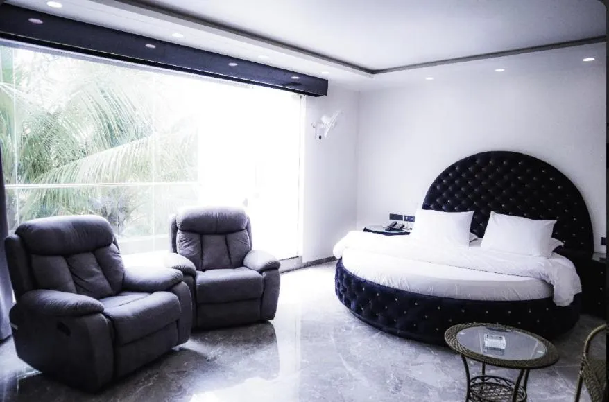 Balcony/Terrace in Anand Resort - A luxury Private Pool Resort in Nashik