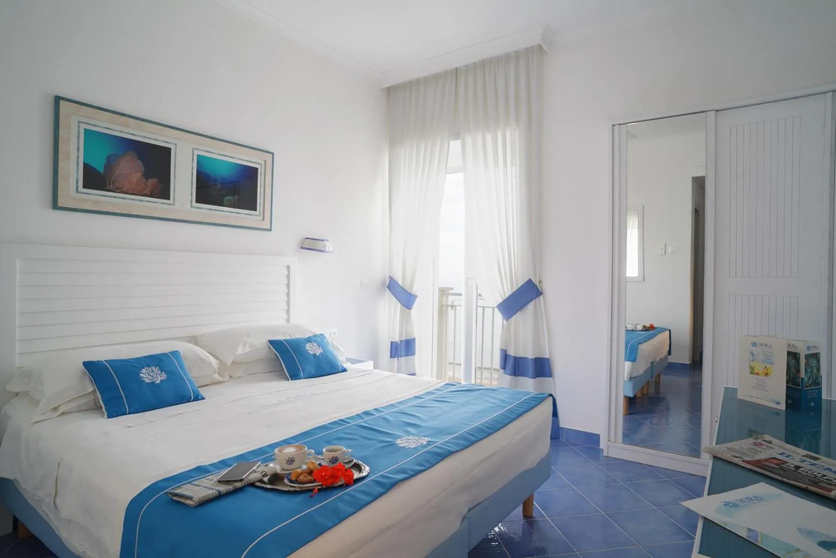 Bedroom, Bed in Hotel Aurora