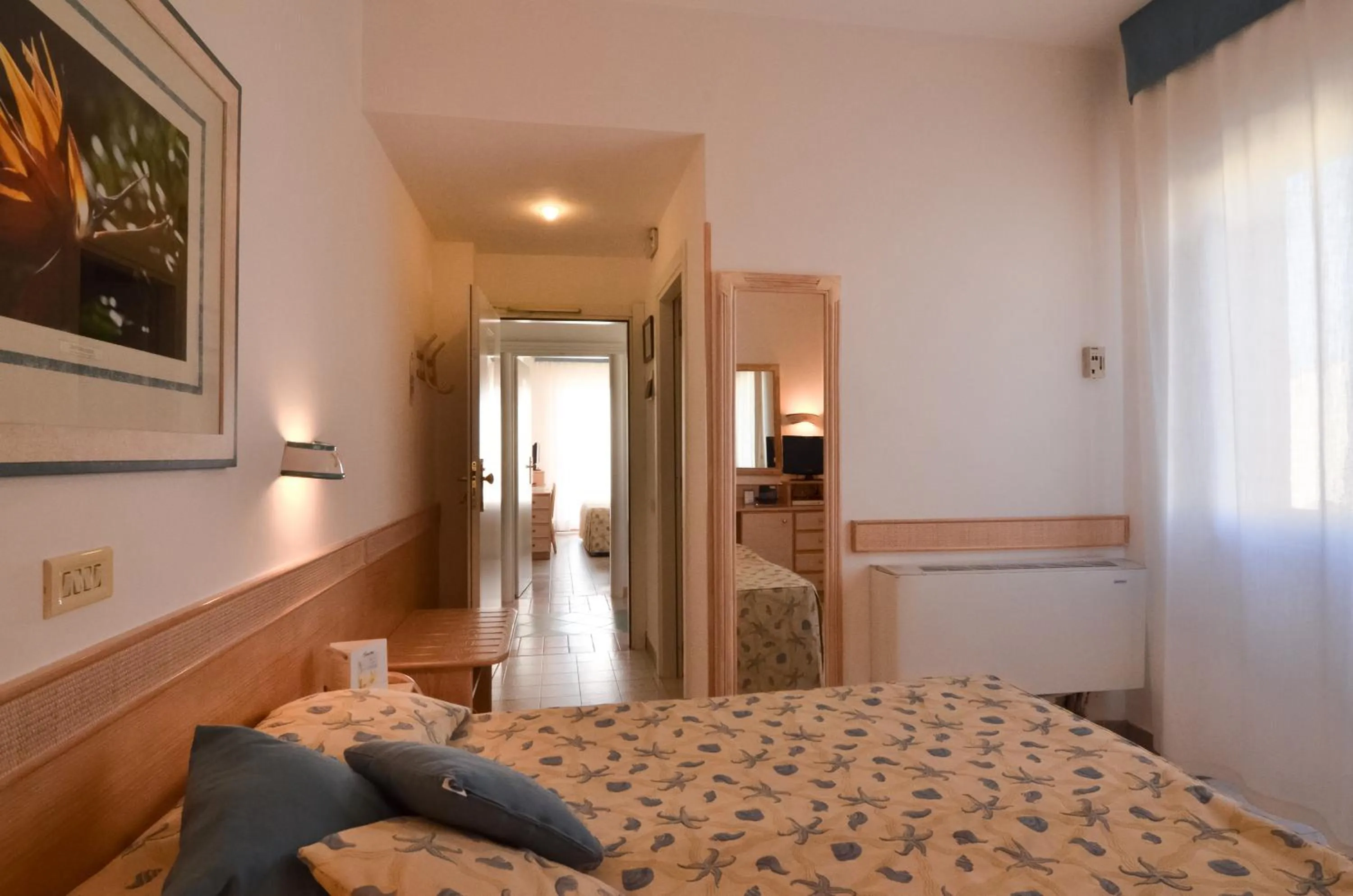 Bedroom, Bed in Hotel Aurora