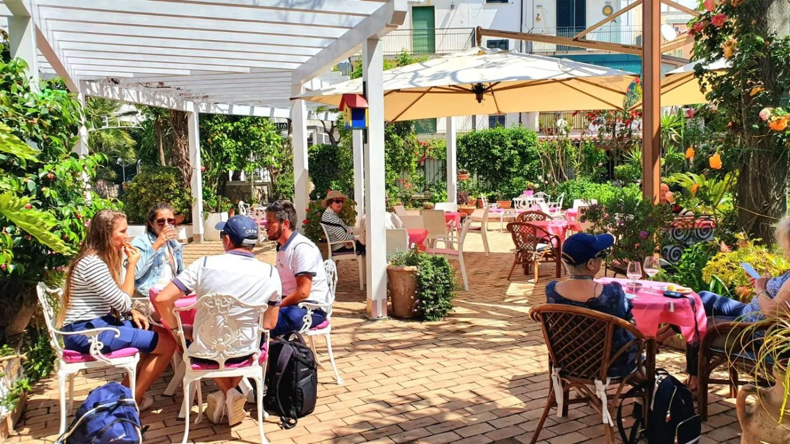 Garden in Hotel Aurora