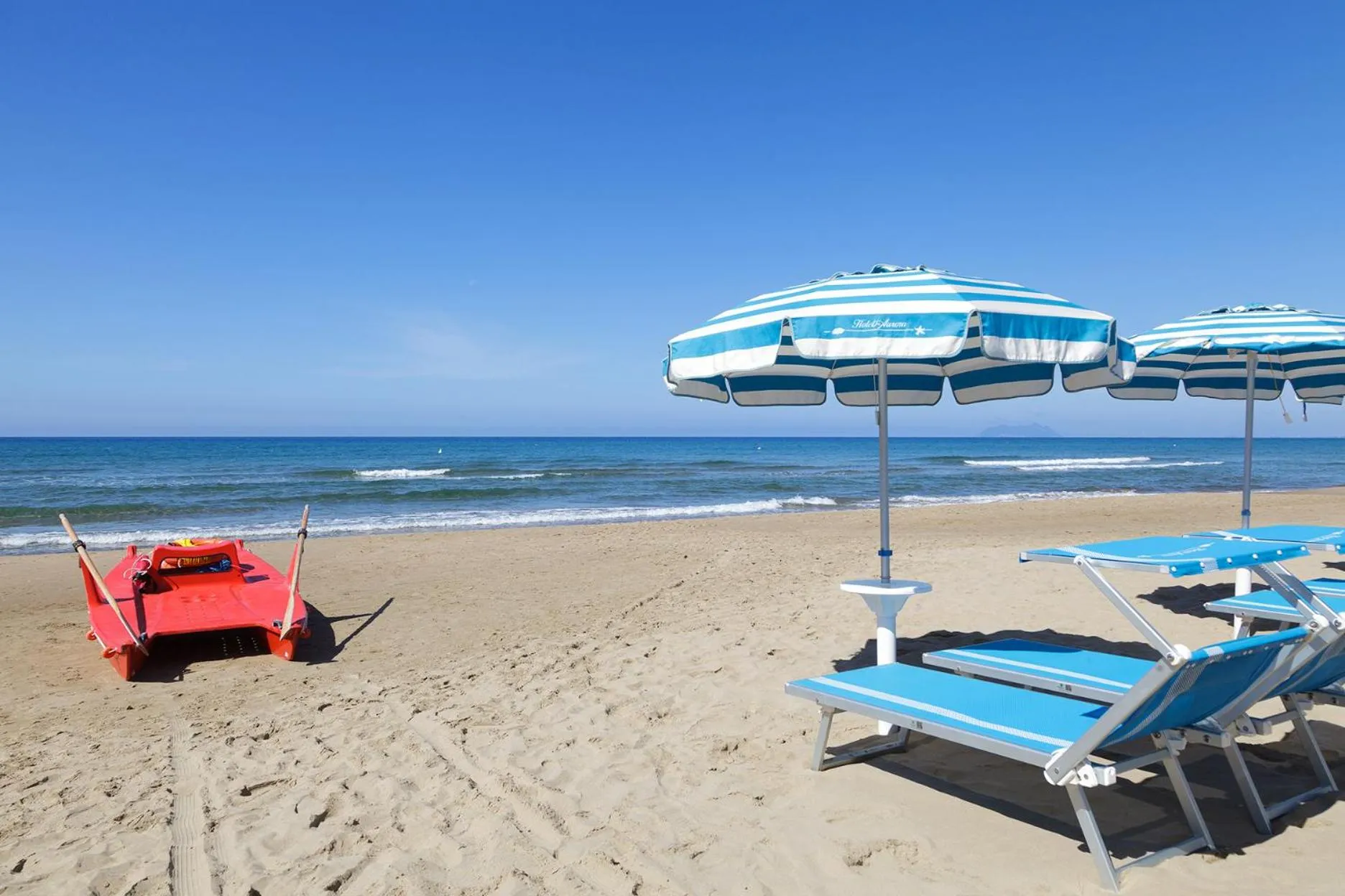 Beach in Hotel Aurora