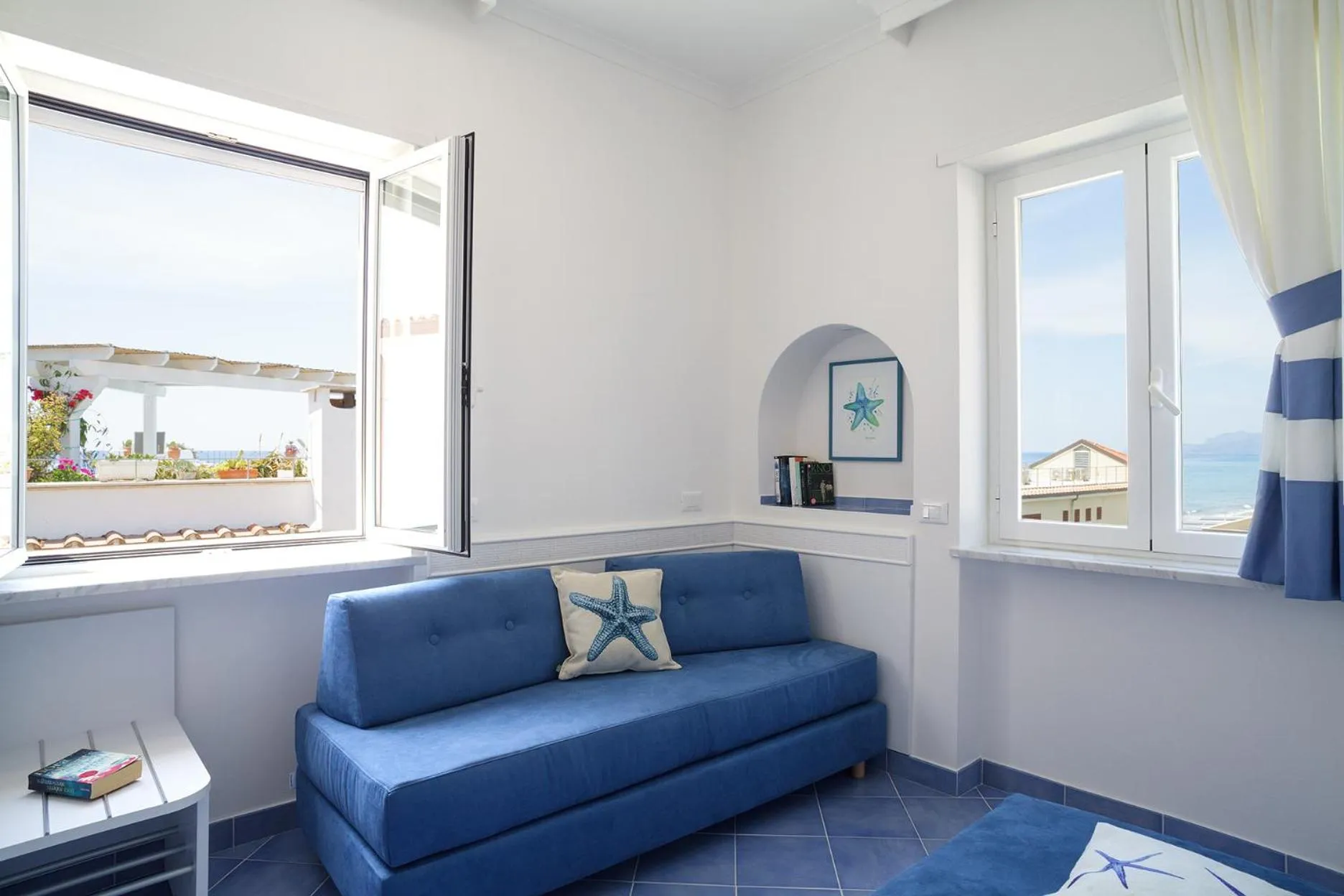 Living room in Hotel Aurora