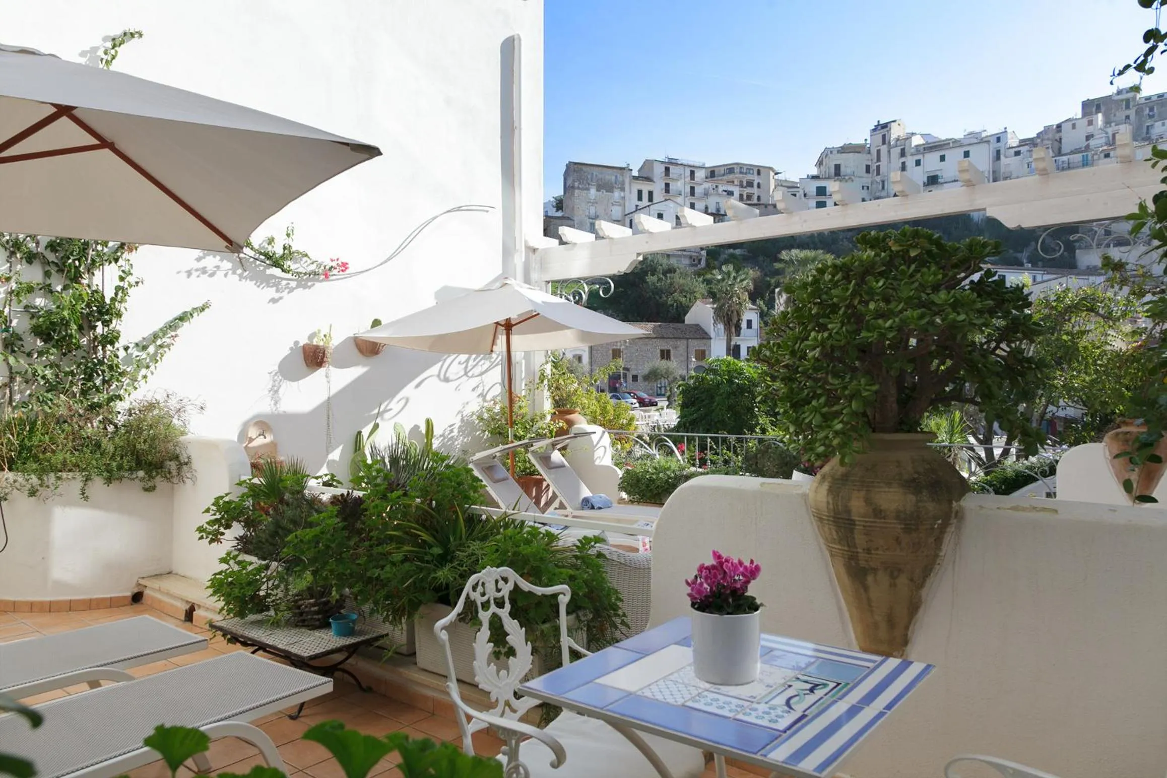 Balcony/Terrace in Hotel Aurora