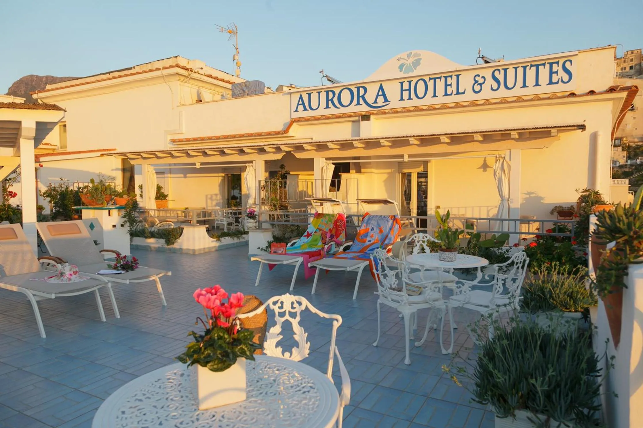 Property building in Hotel Aurora