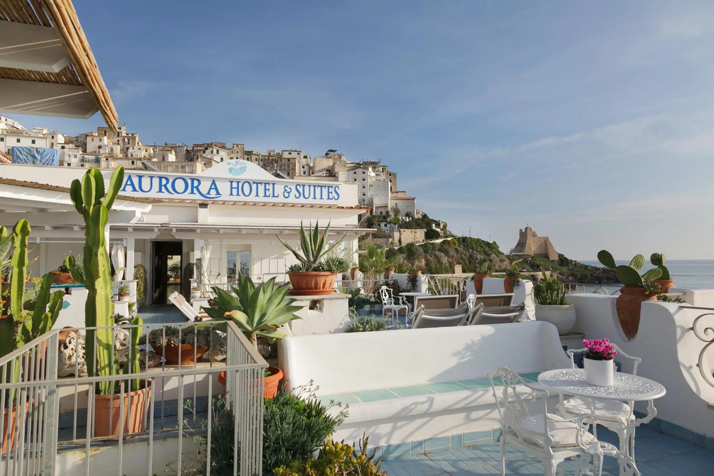 Balcony/Terrace in Hotel Aurora