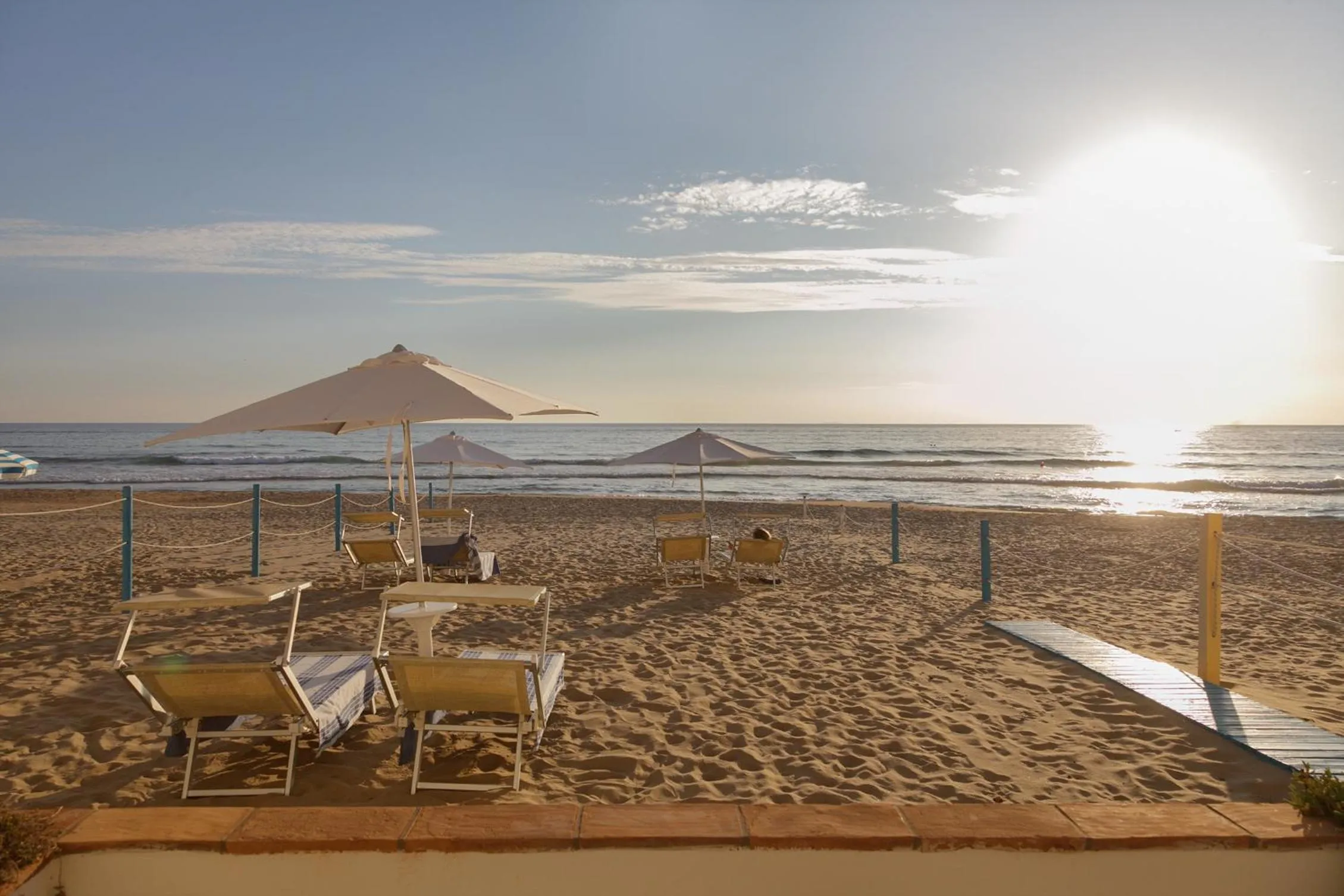 Beach in Hotel Aurora