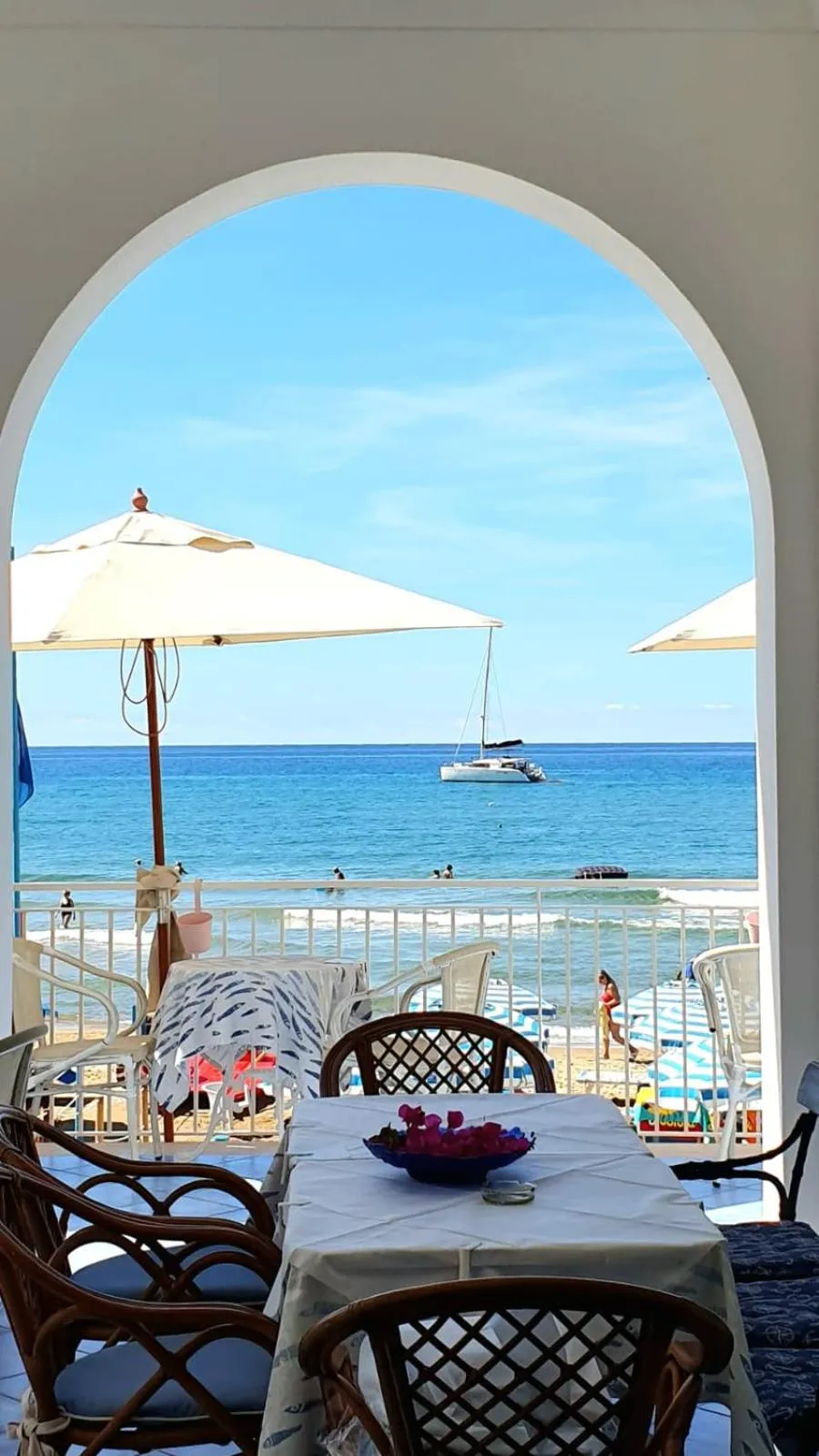 Dining area in Hotel Aurora