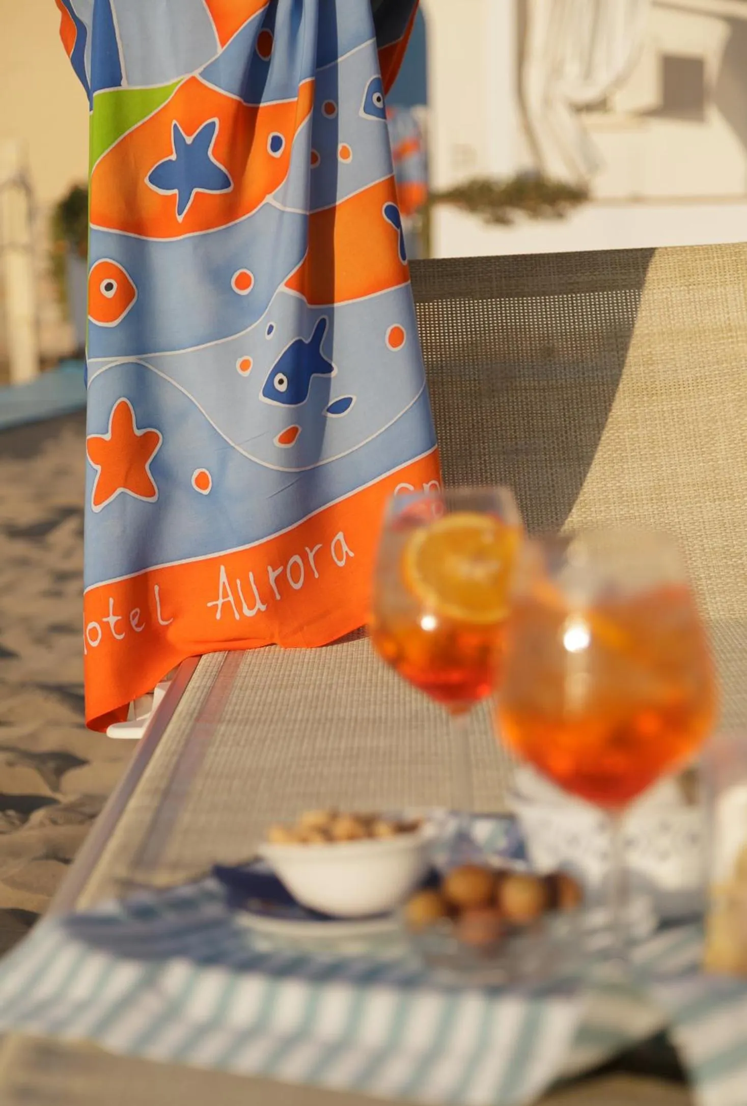 Food and drinks in Hotel Aurora