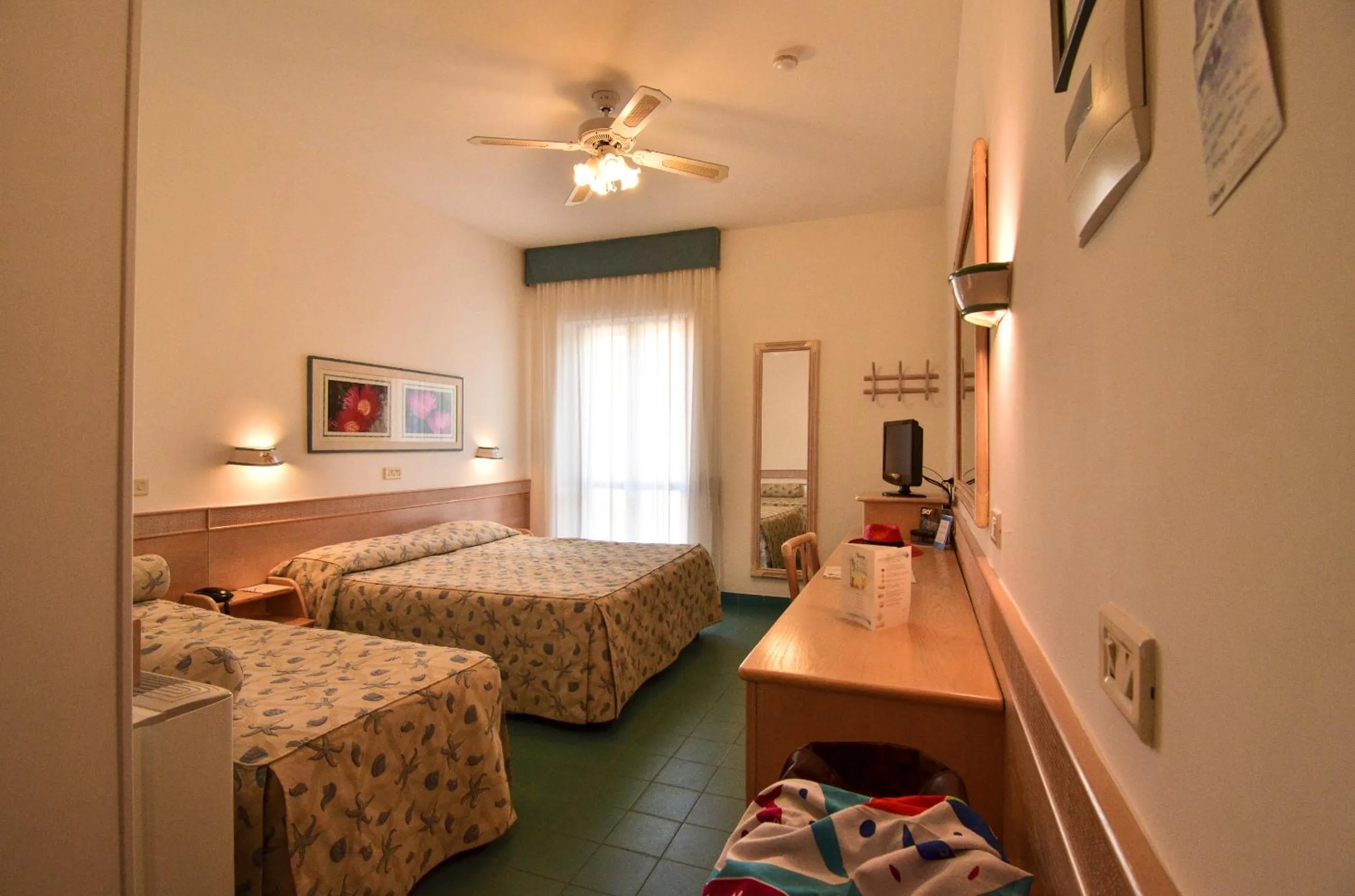 Bedroom, Bed in Hotel Aurora