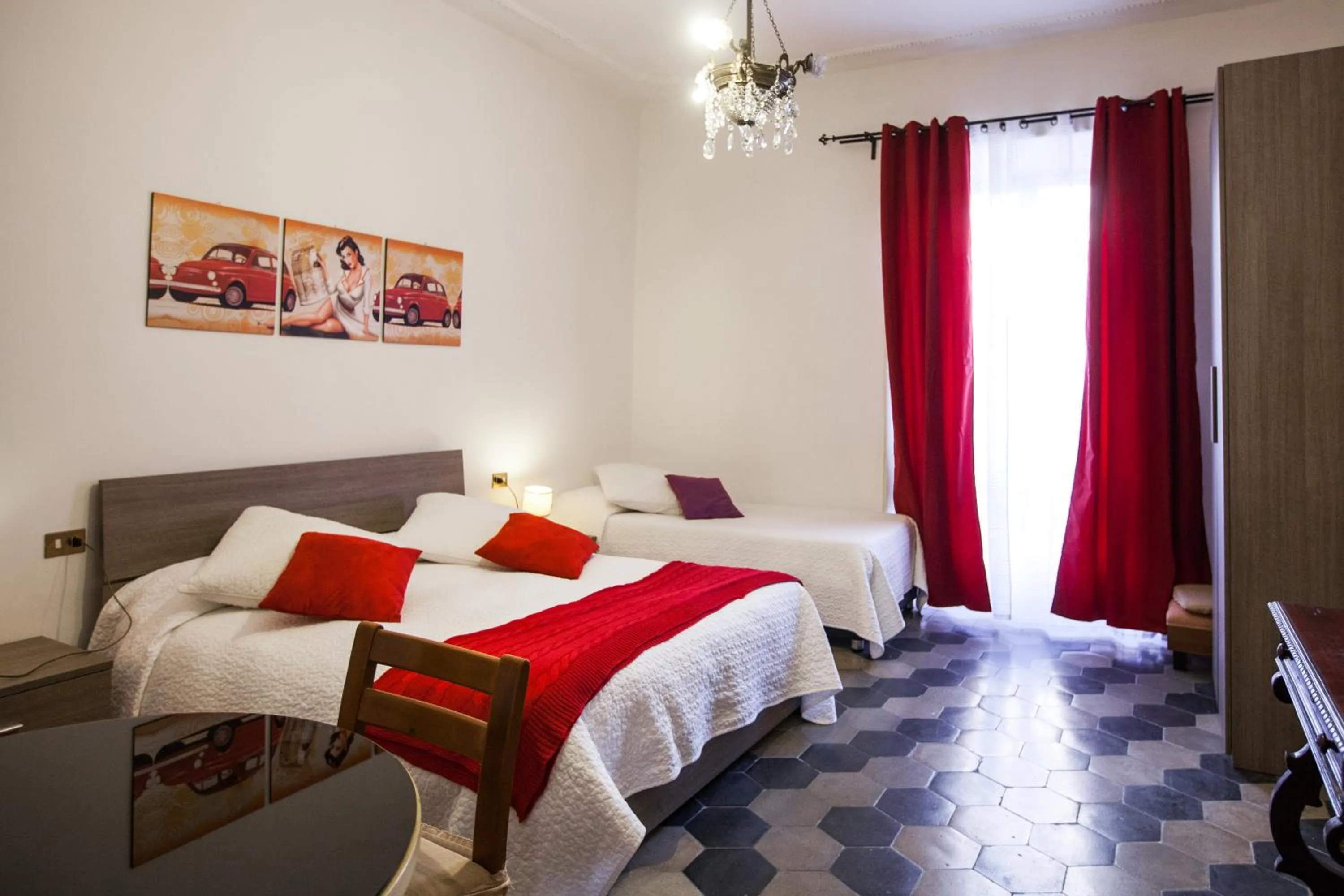 Bed in La Dolce Vita Roma