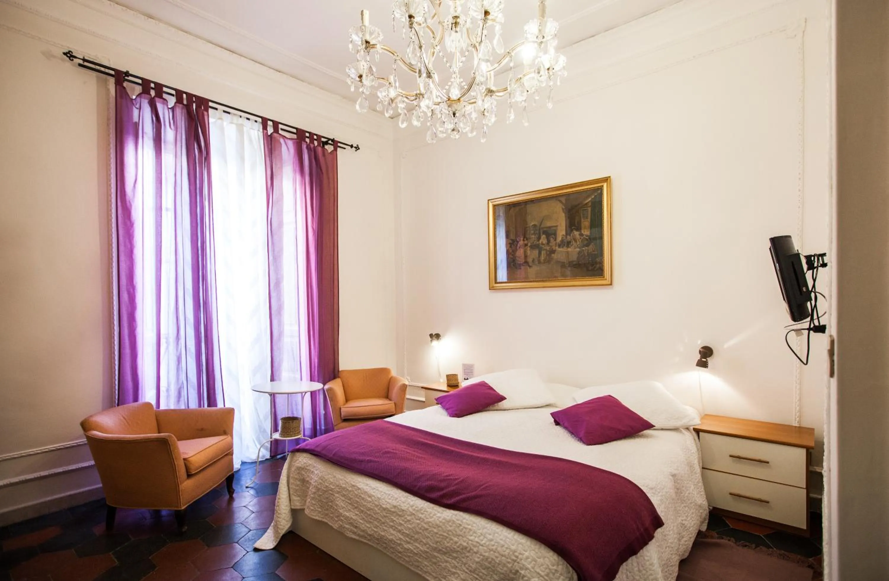 Bed in La Dolce Vita Roma