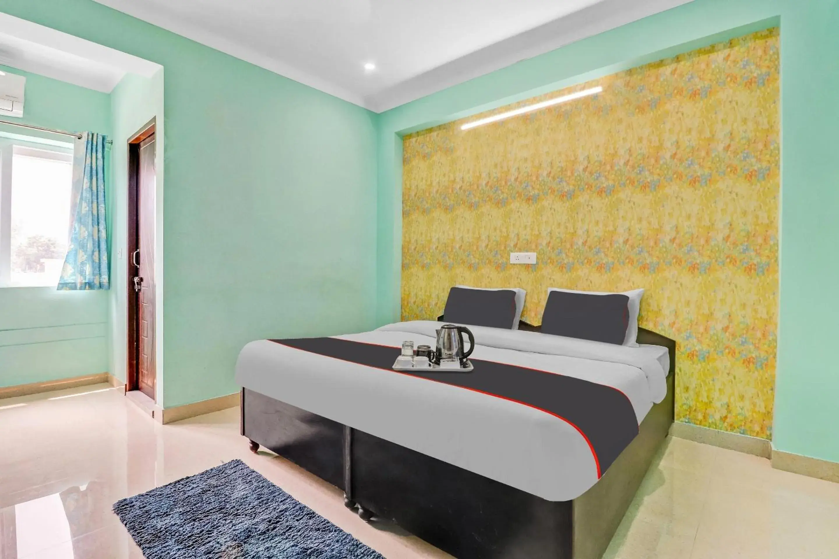 Bedroom, Bed in Super Collection O The Kailash Hotel Bedroom, Bed in Super Collection O The Kailash Hotel