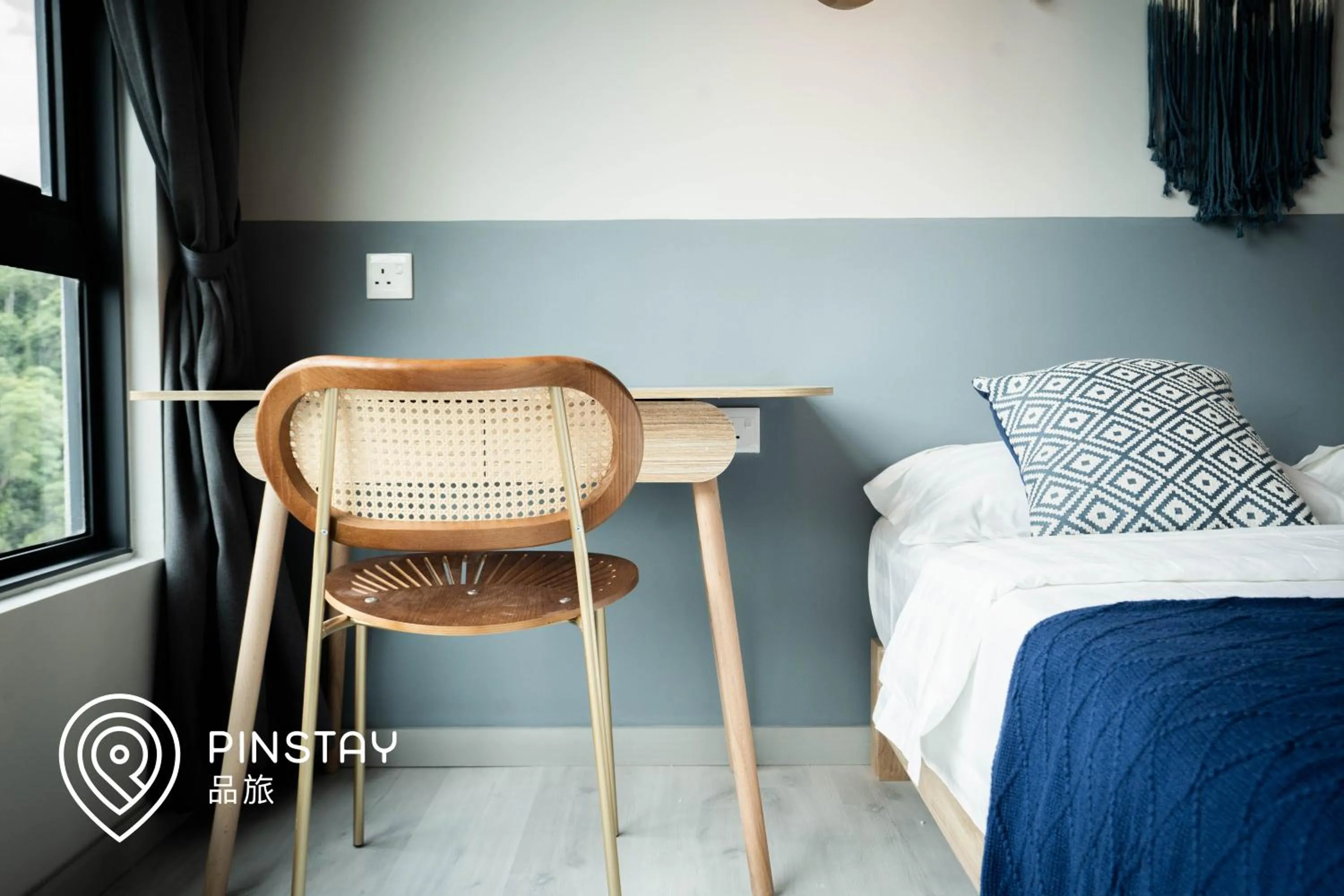 Bedroom, Bed in Jesselton Quay by Pinstay