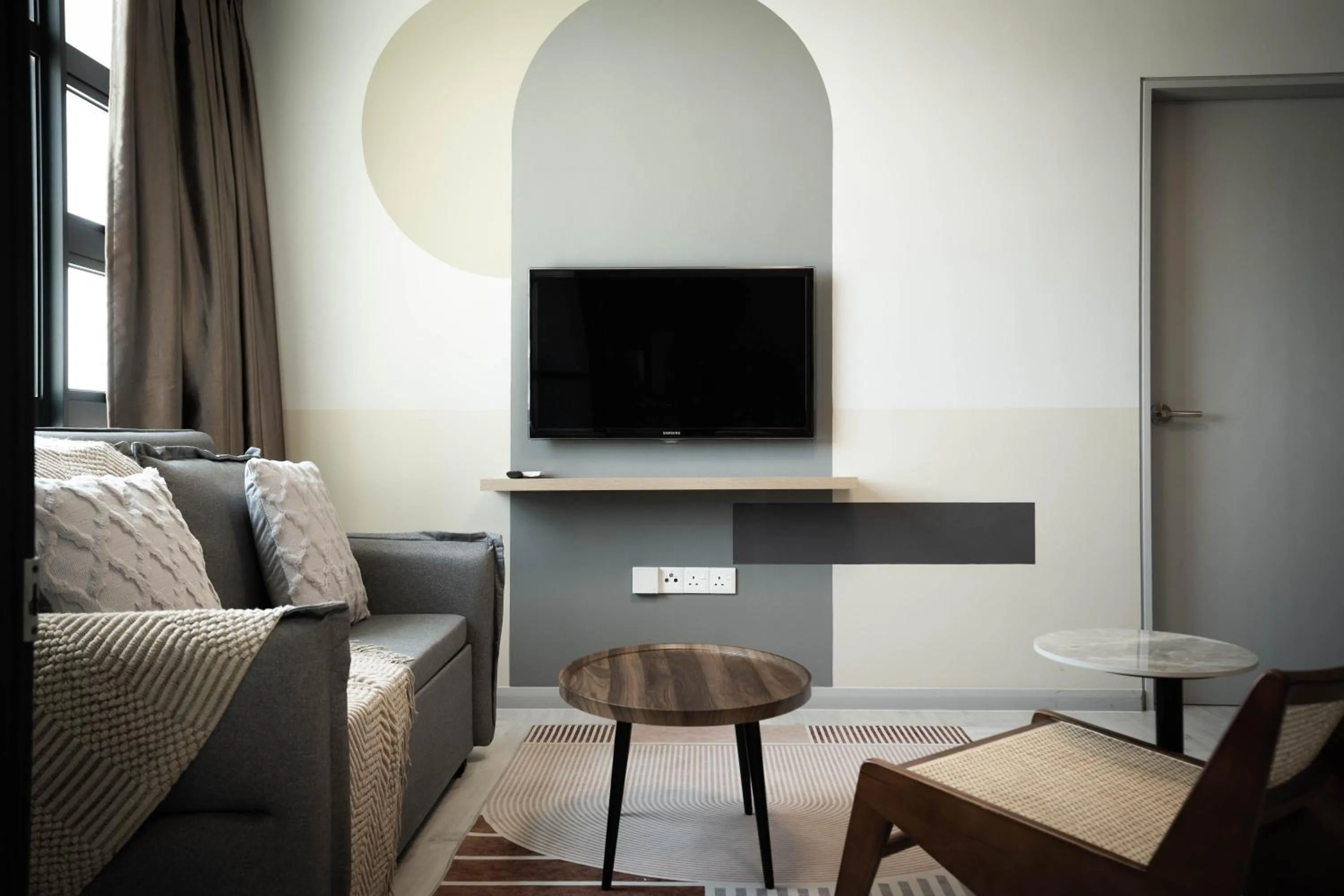 Living room in Jesselton Quay by Pinstay