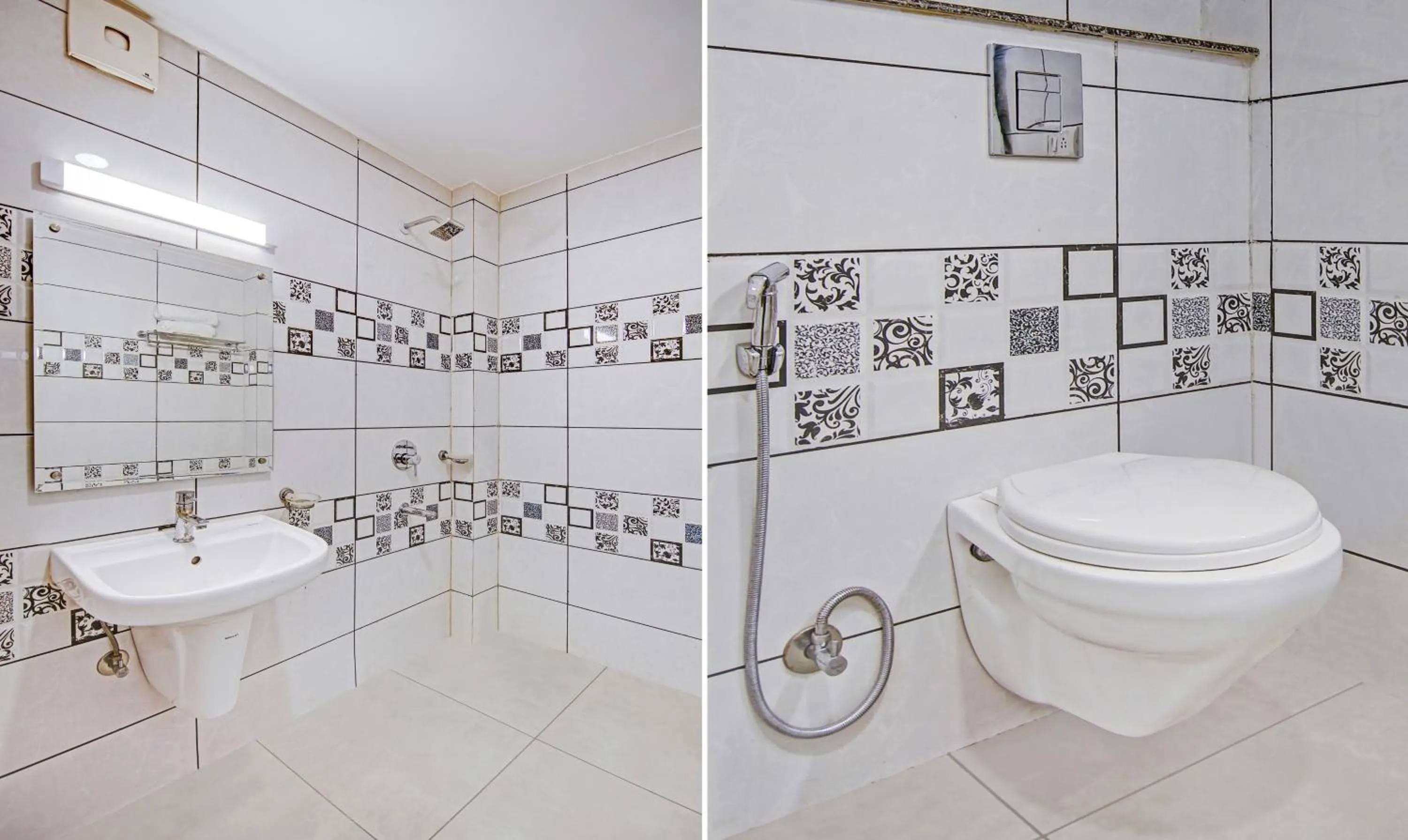 Bathroom in Treebo Aviraj Inn