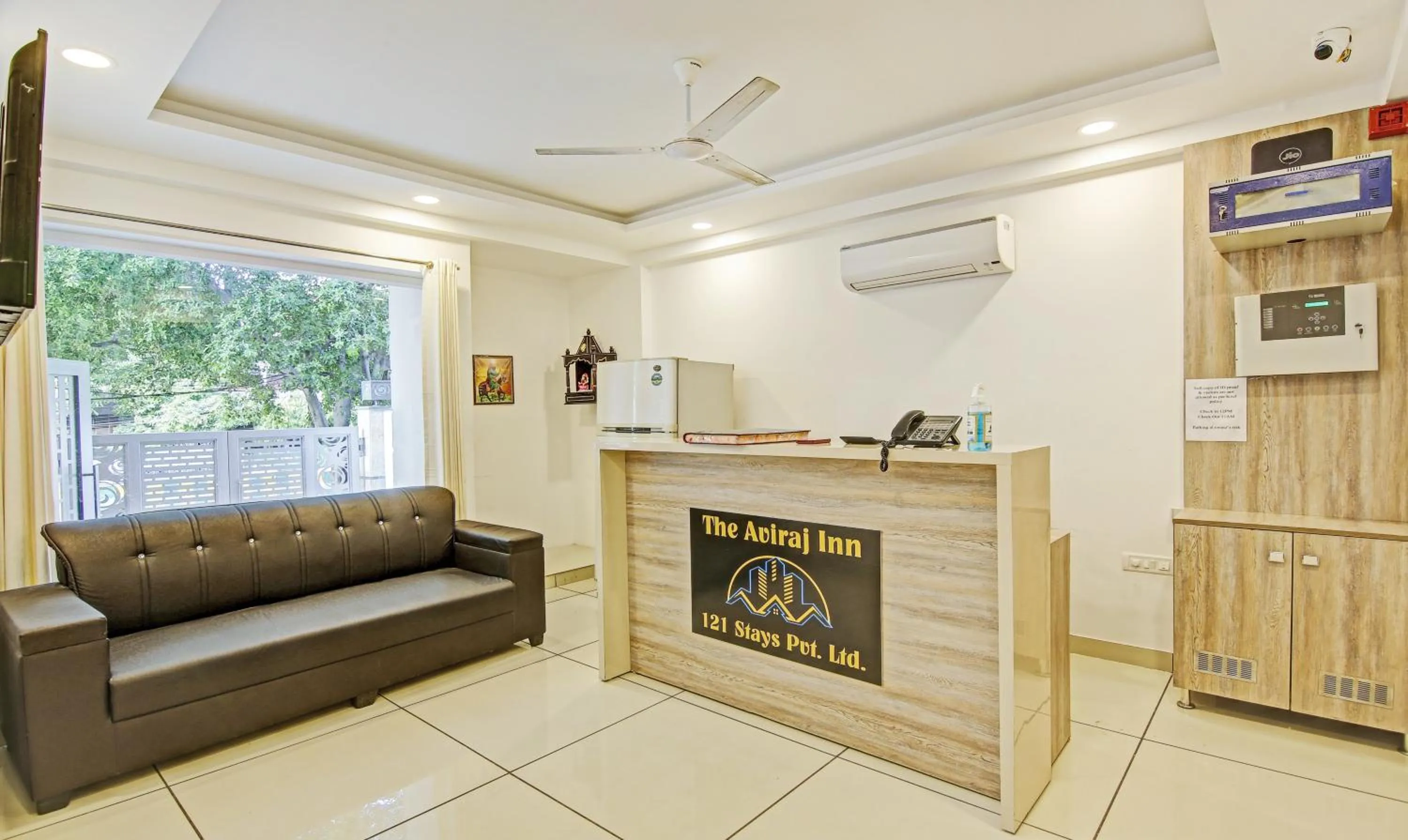 Lobby or reception in Treebo Aviraj Inn