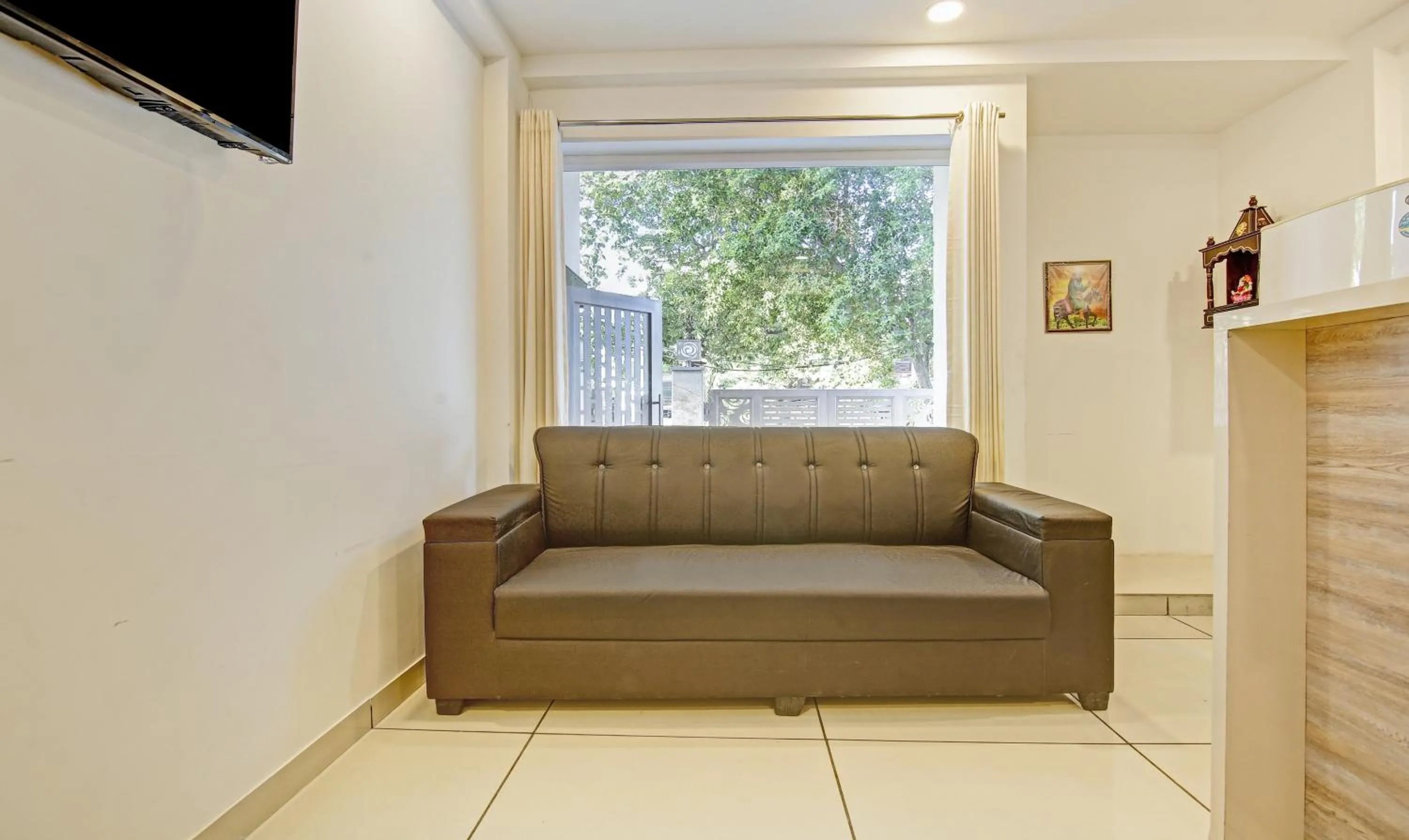 Seating area in Treebo Aviraj Inn