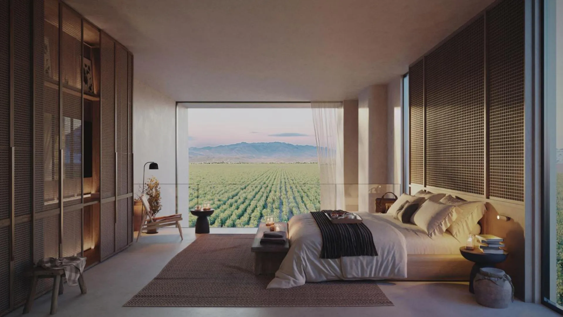 Bed in The Vines Resort & Spa