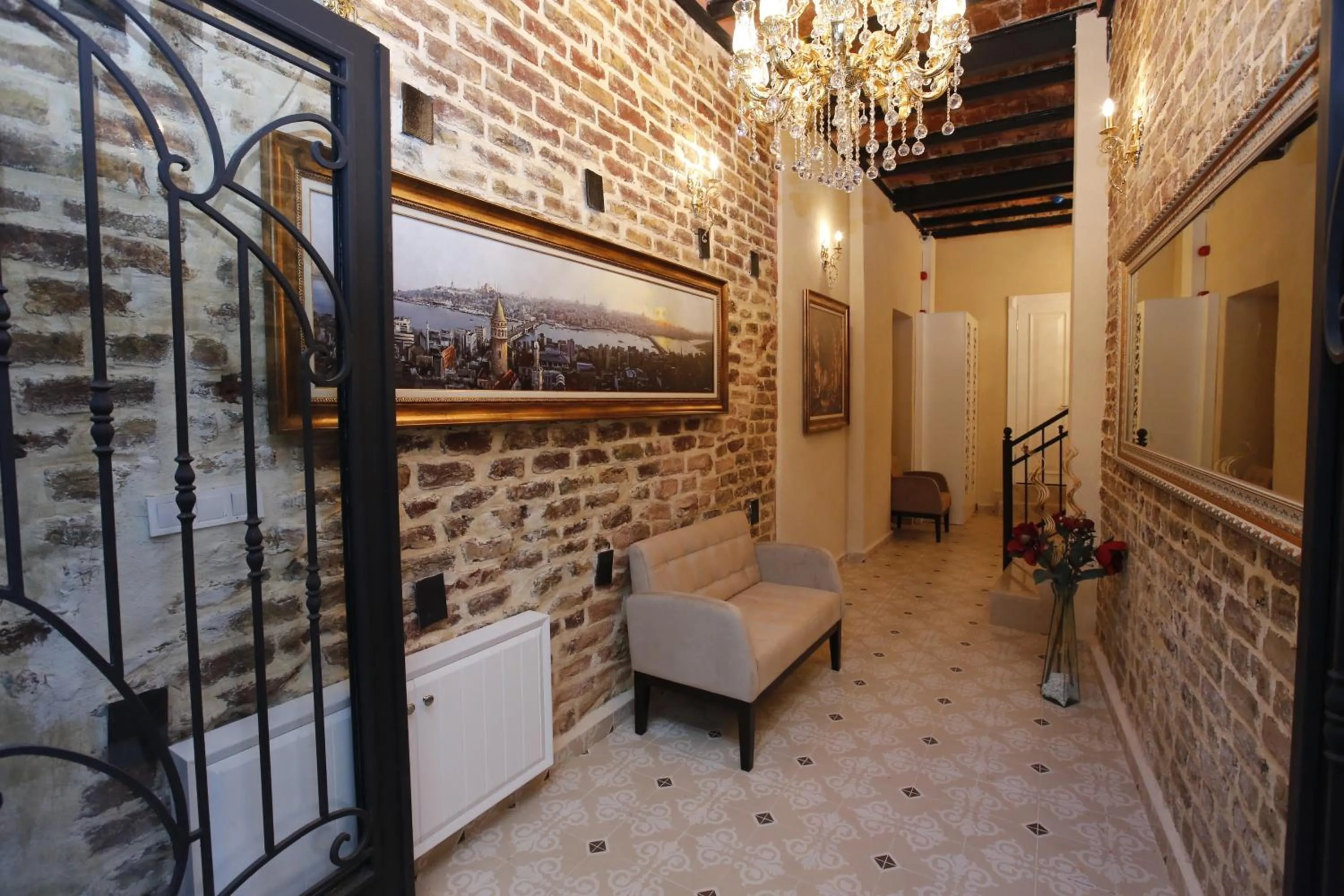 Lobby or reception in Art Nouveau Galata