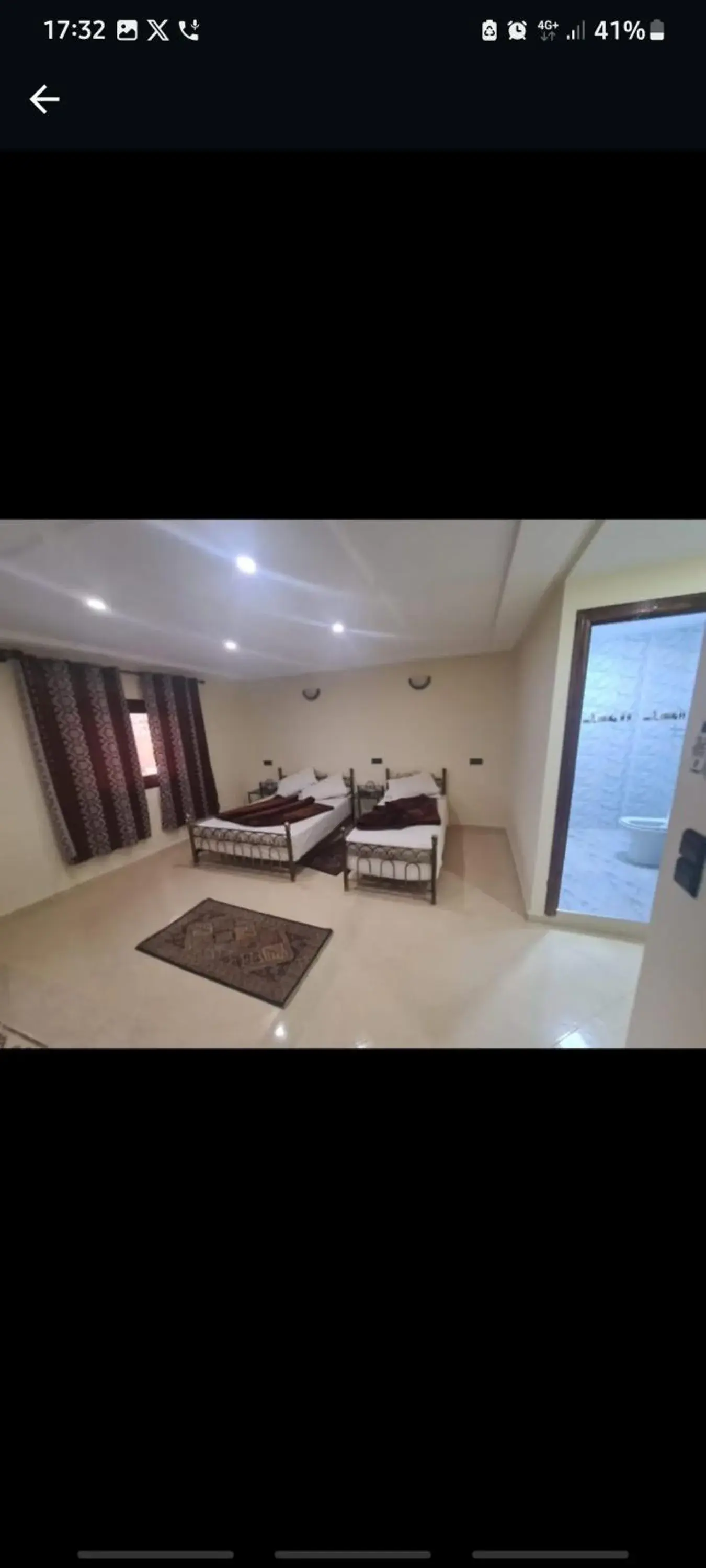 Double Room with Mountain View in Hotel Espace Tifawine Double Room with Mountain View in Hotel Espace Tifawine