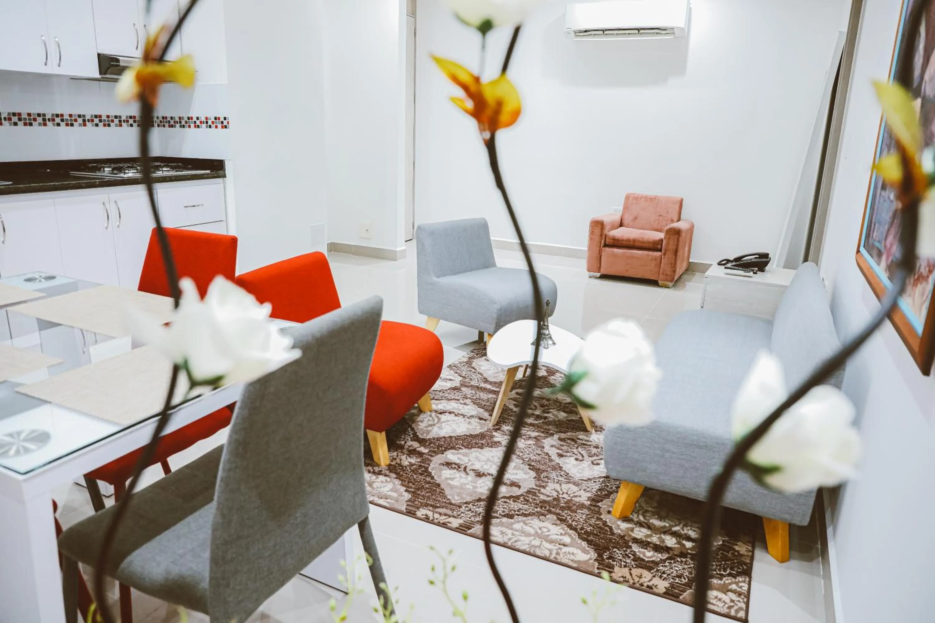 Living room in Hotel Súper Estrellas