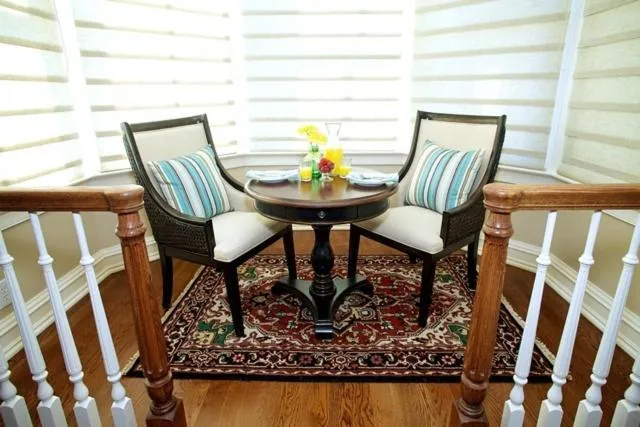 Living room in Guest House at Norwalk Inn