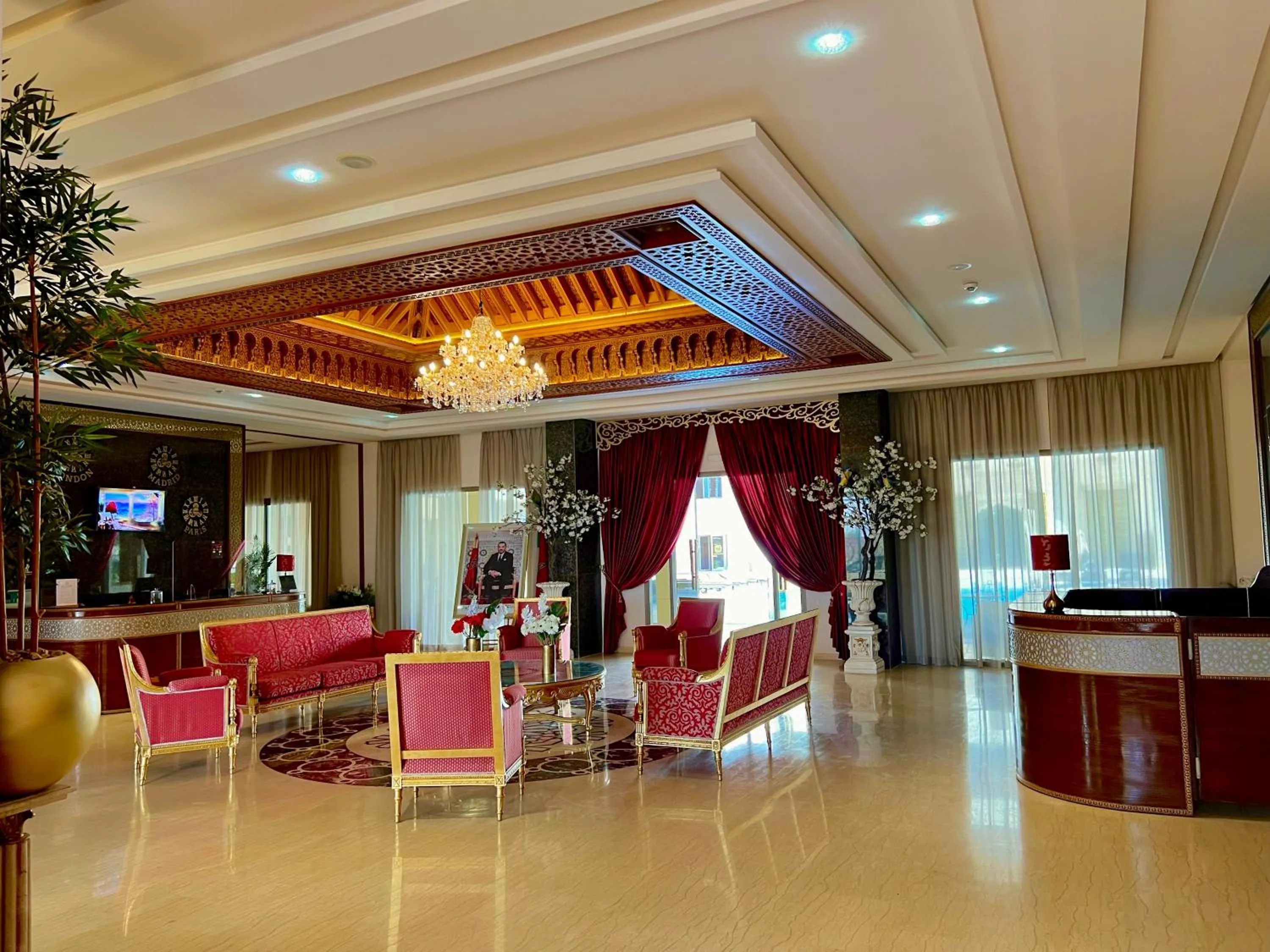 Lobby or reception in Z Hotel Meknes