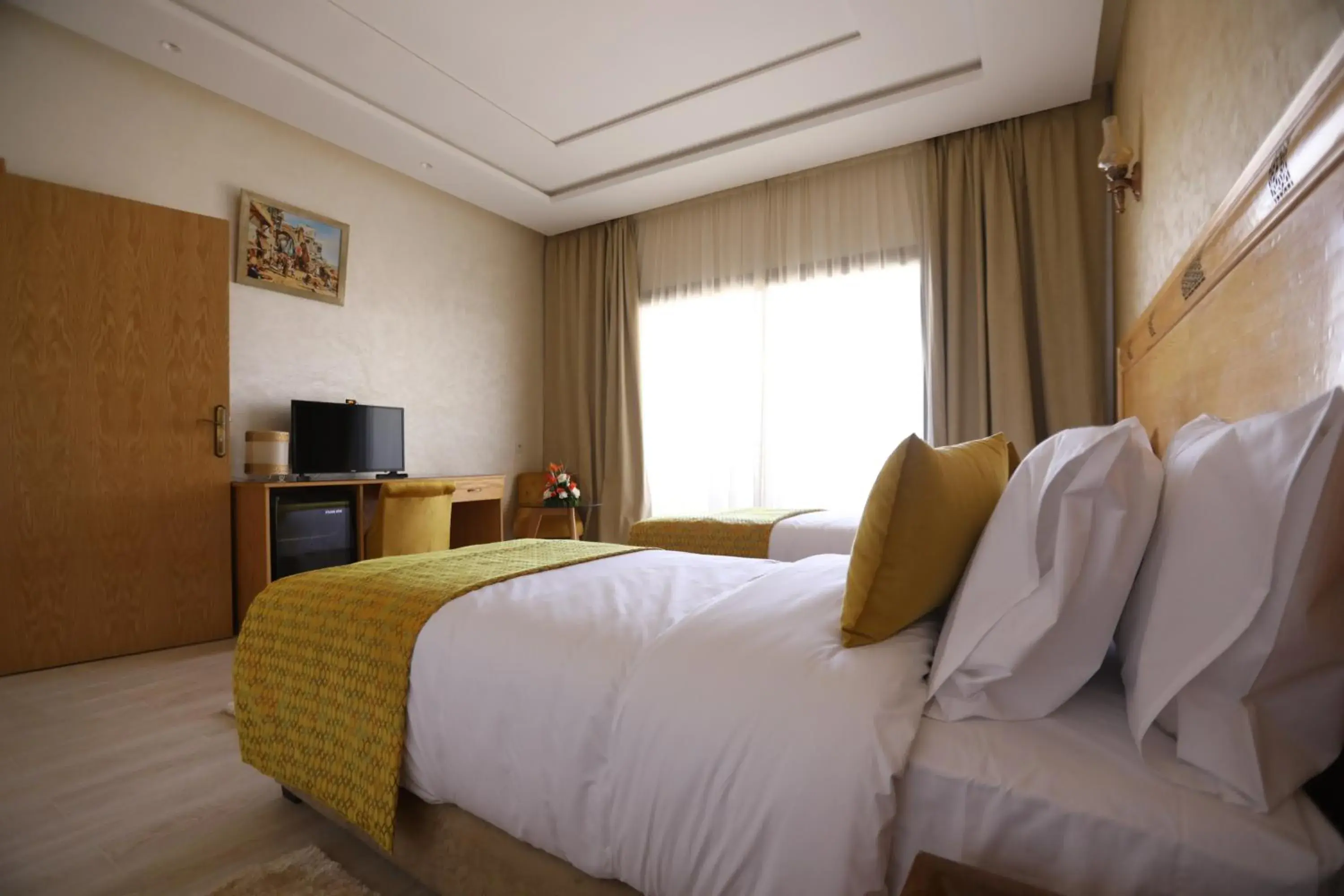 Twin Room with Garden View - single occupancy in Z Hotel Meknes Twin Room with Garden View - single occupancy in Z Hotel Meknes