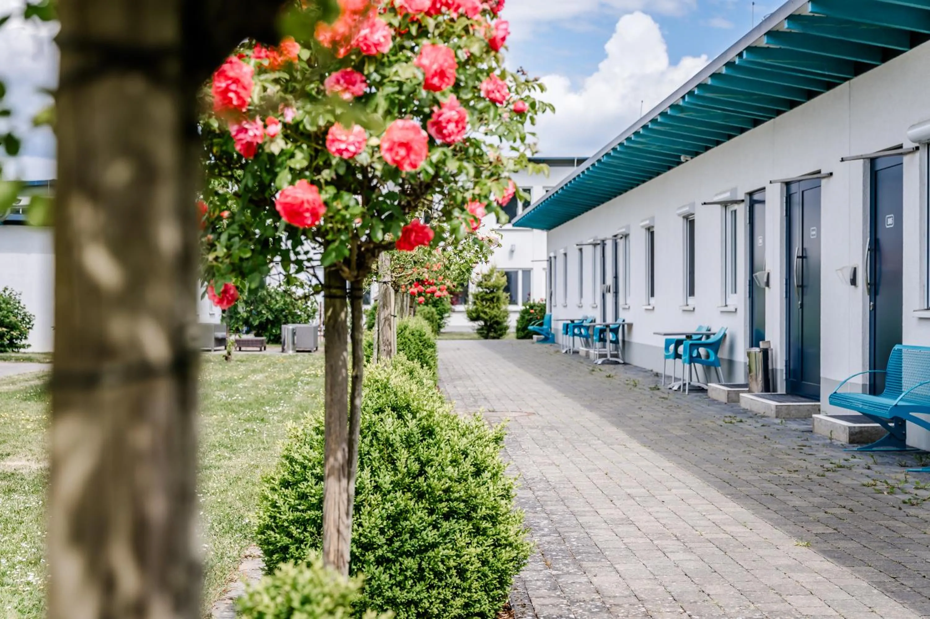 Property building in Hotel Burgholz