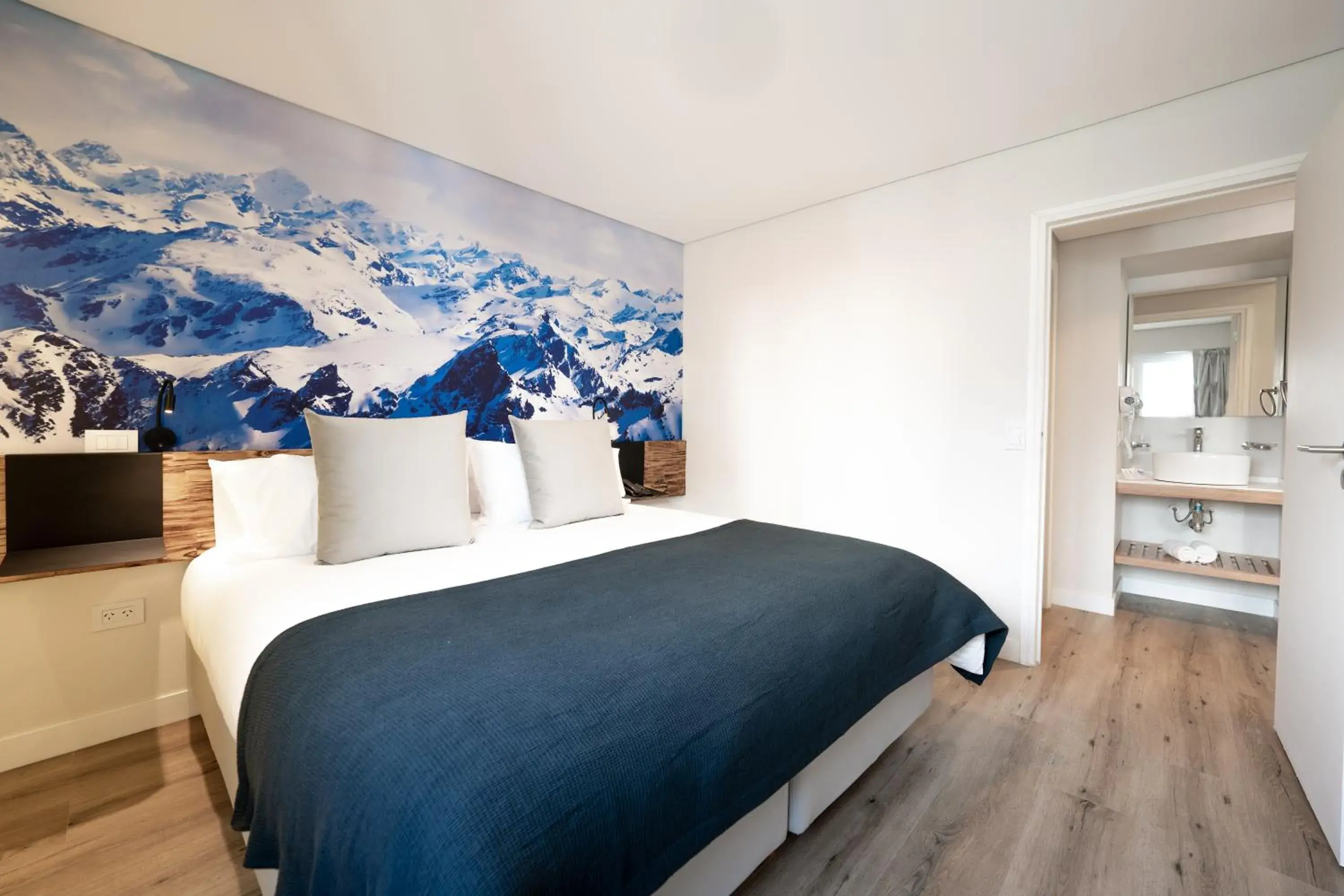 Bed in Cilene del Fuego Suites & Spa Bed in Cilene del Fuego Suites & Spa