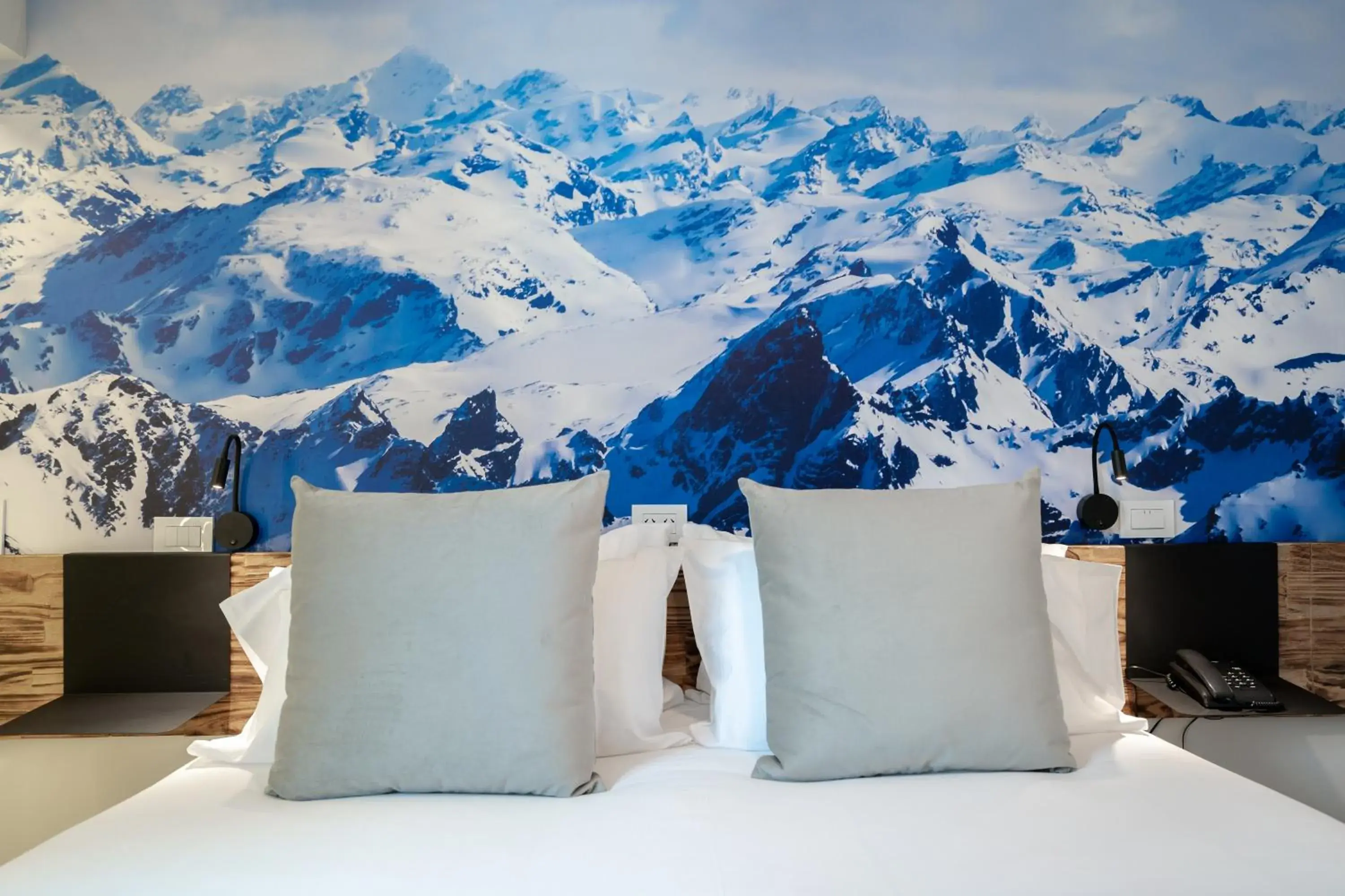 Bed in Cilene del Fuego Suites & Spa Bed in Cilene del Fuego Suites & Spa