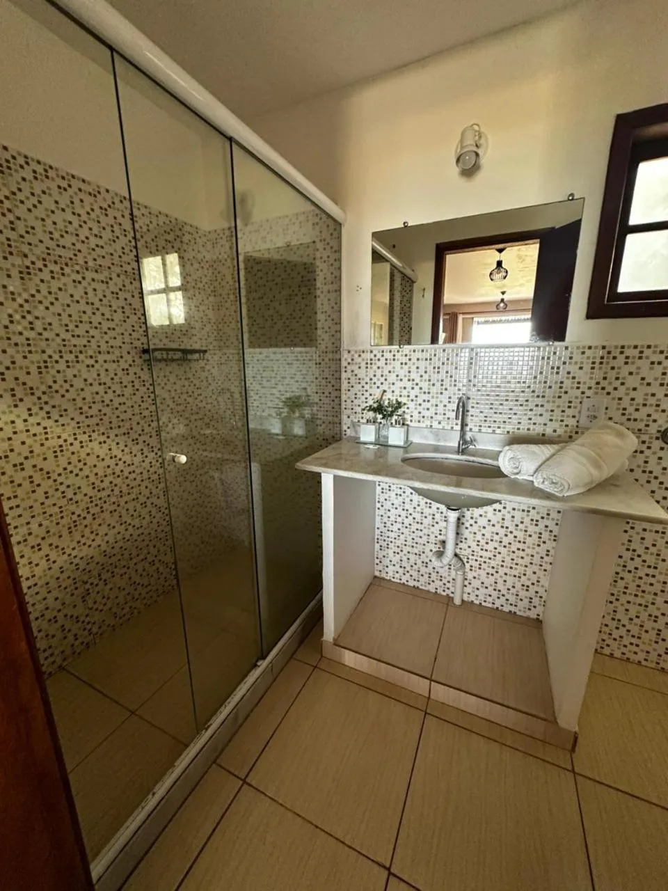 Bathroom in Pousada Zanzibar