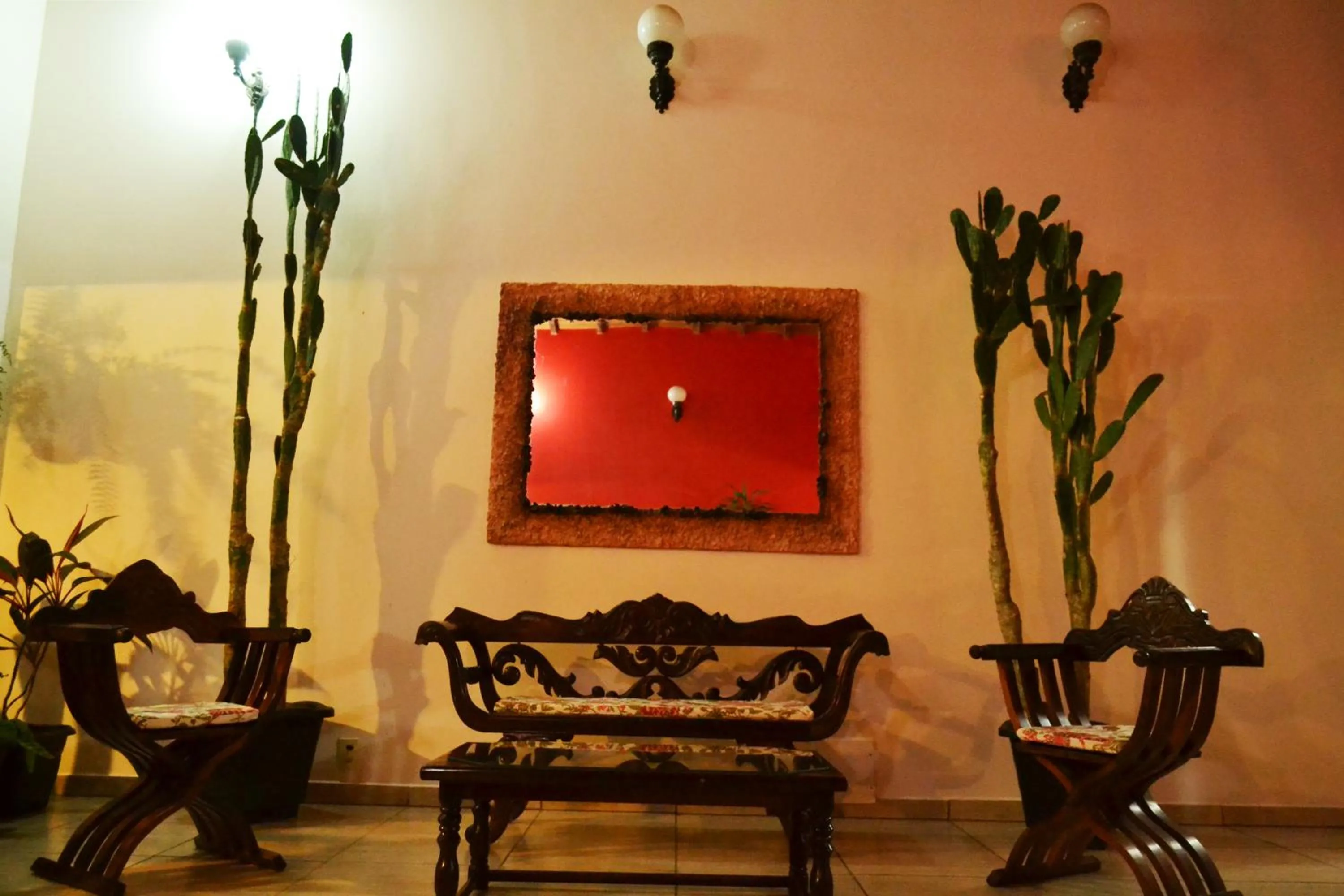 Lobby or reception in Pousada Zanzibar